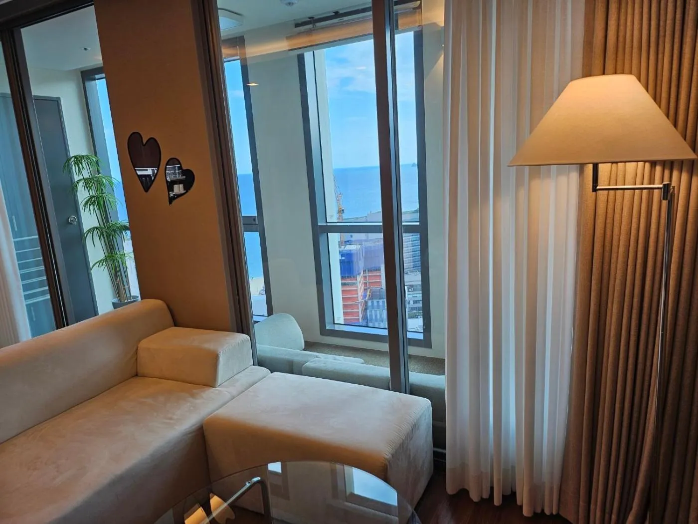Living room in Haeundae Lamer Stay