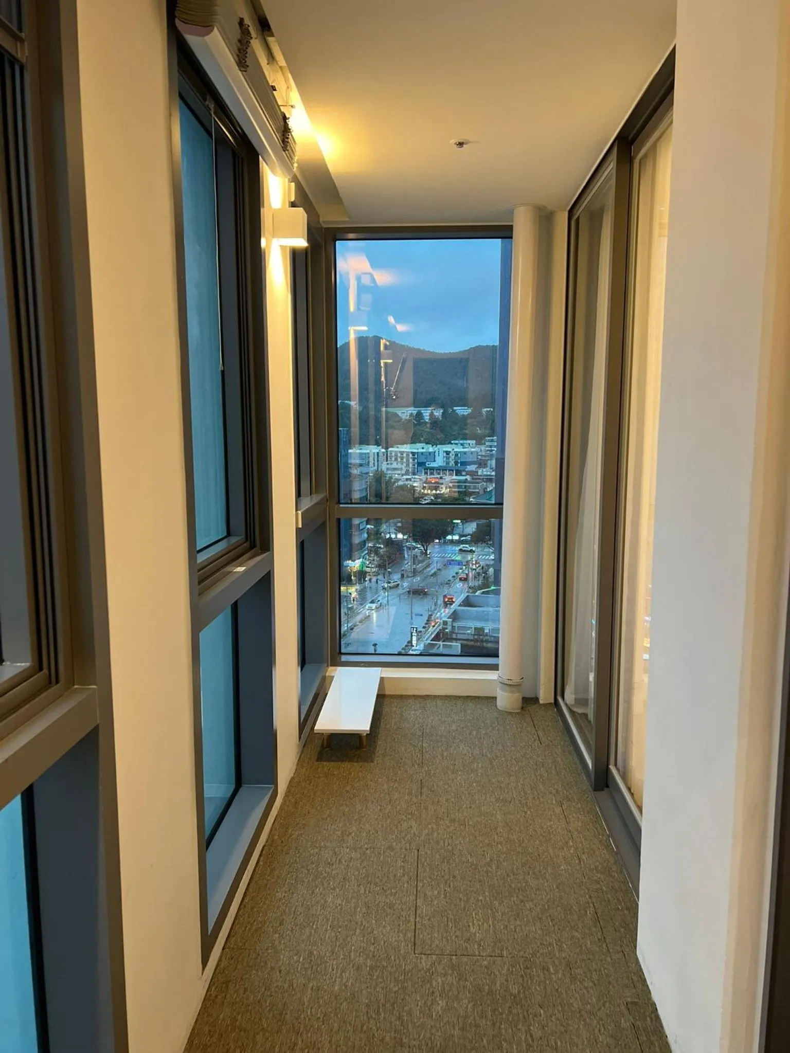 Balcony/Terrace in Haeundae Lamer Stay