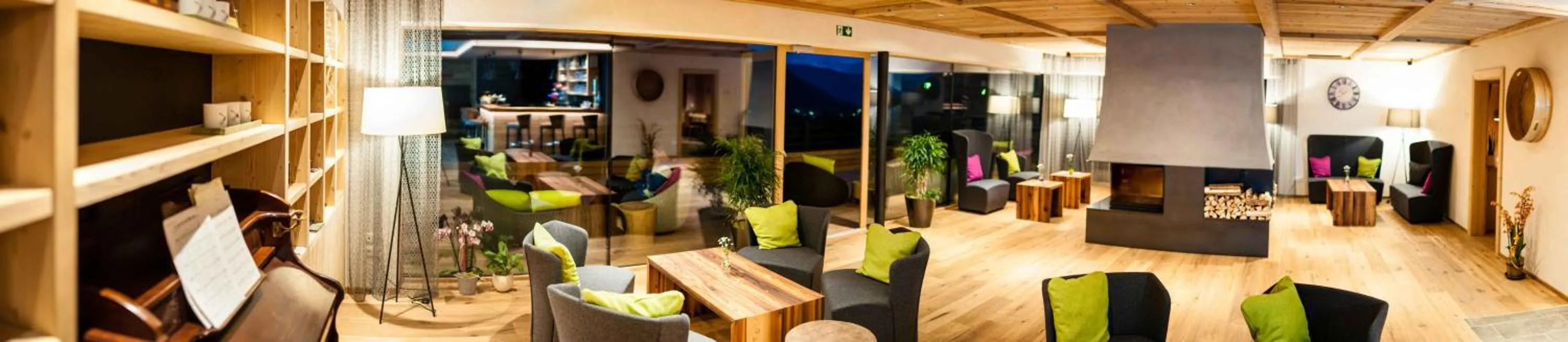 Night in La Casies Mountain Hotel