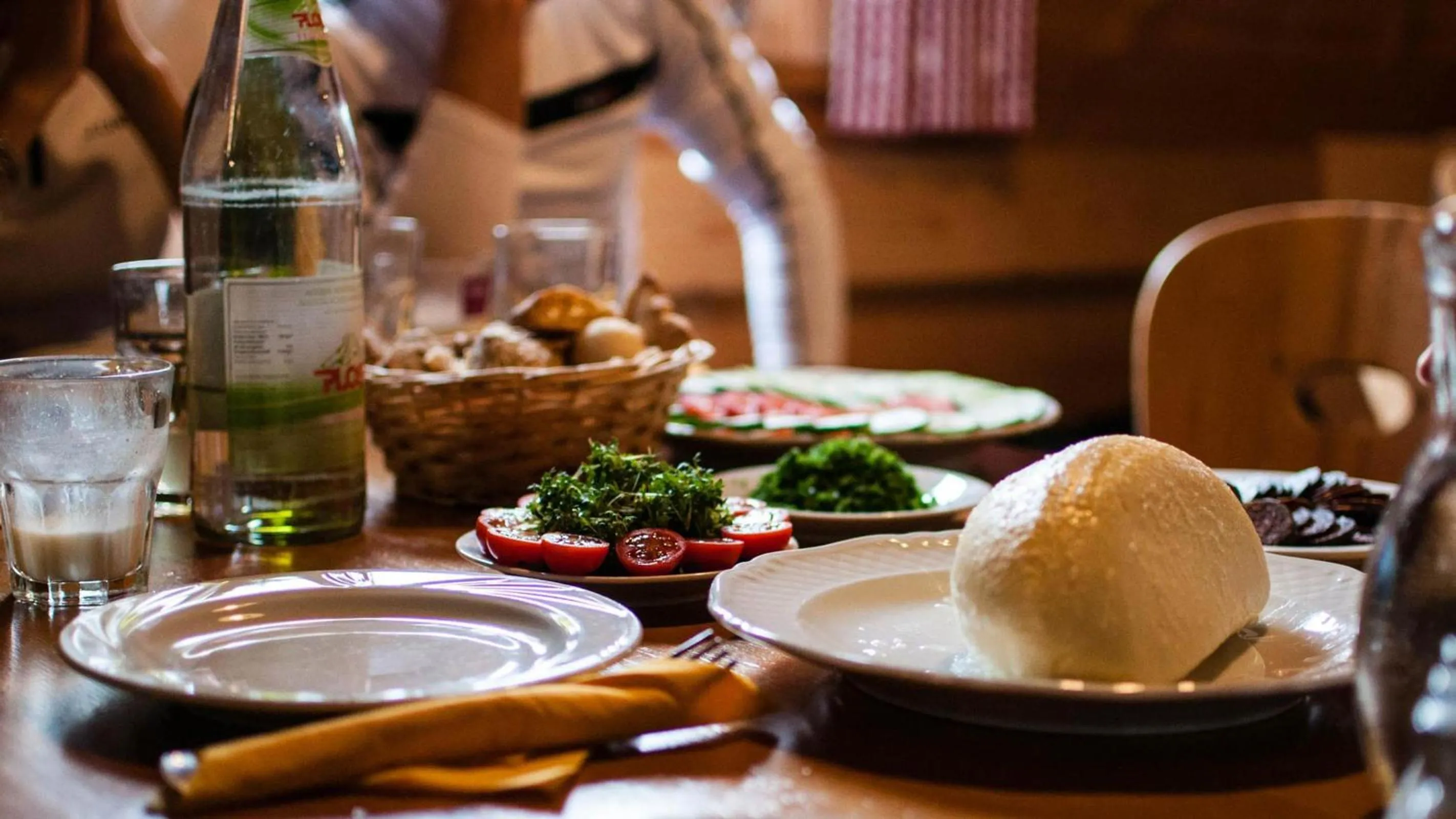 Food close-up in La Casies Mountain Hotel