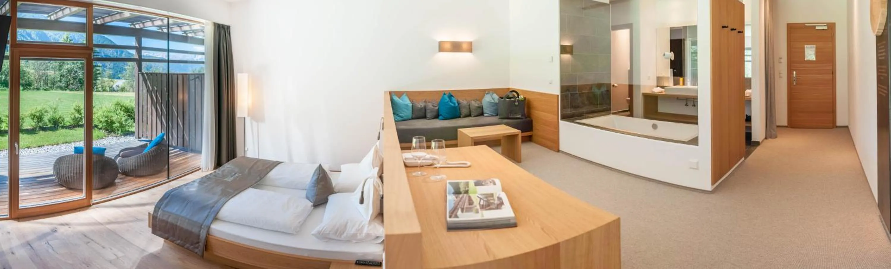 Day in La Casies Mountain Hotel