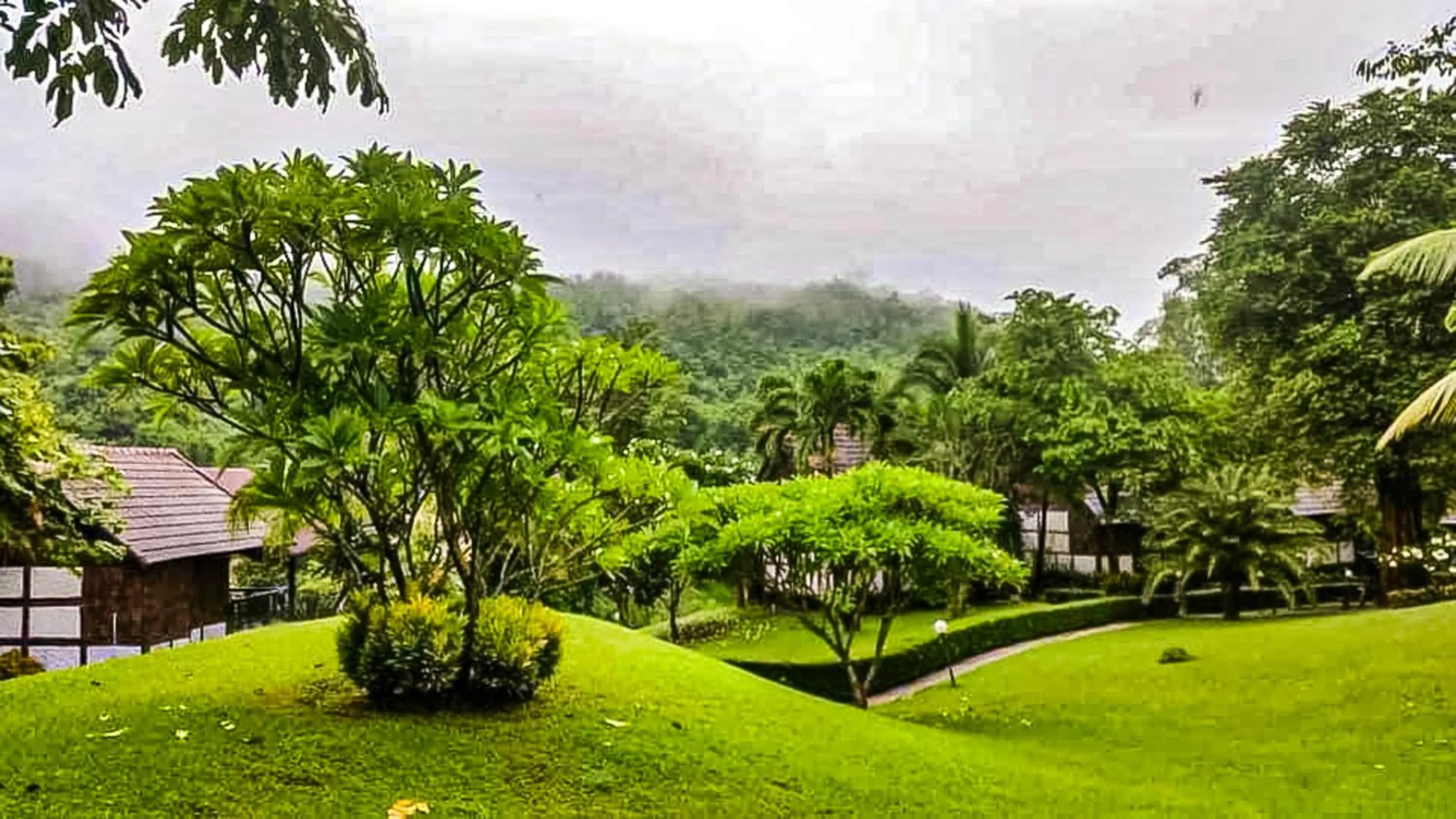 Garden in Saitharn Iyara Resort