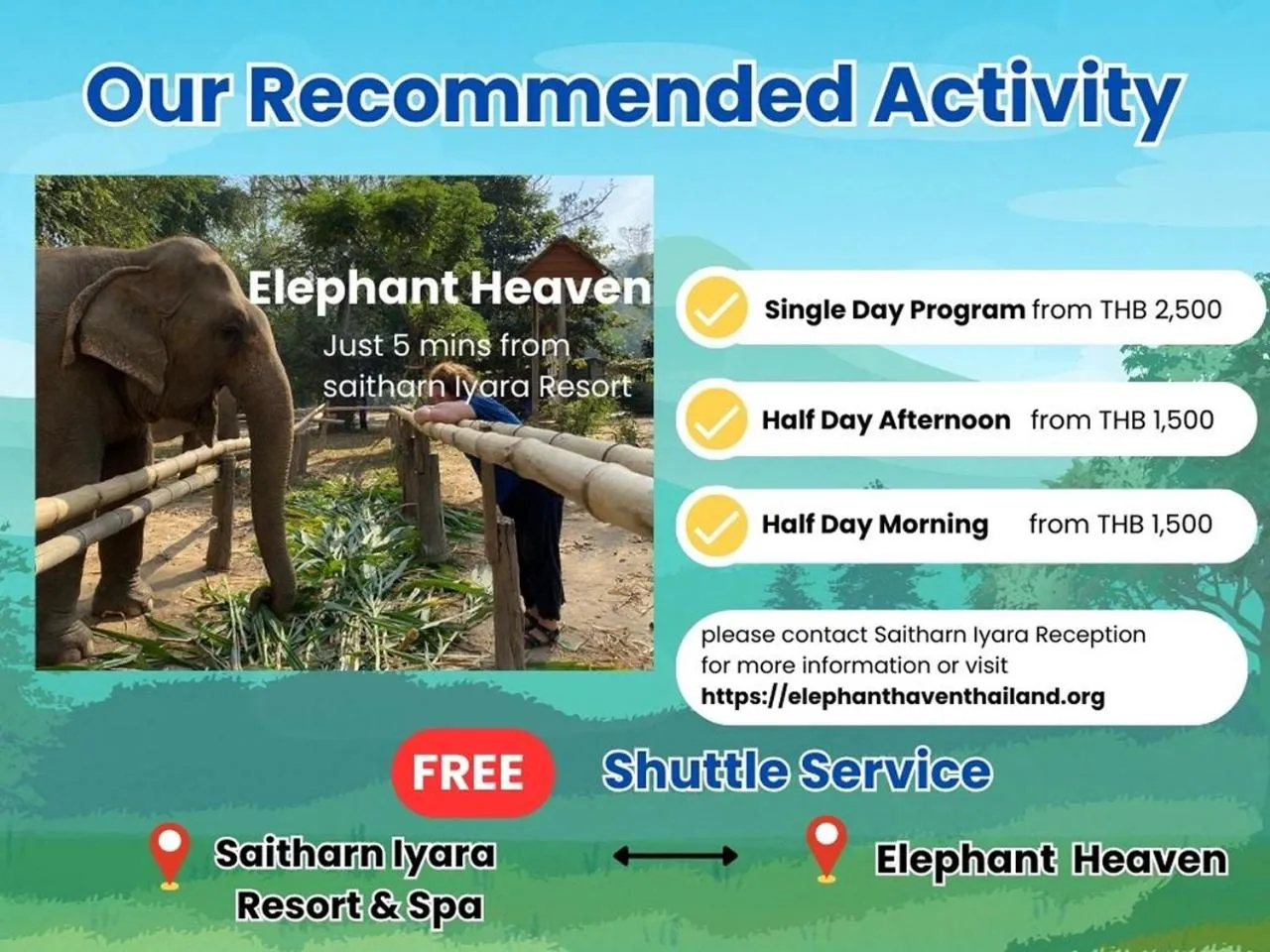 Activities in Saitharn Iyara Resort