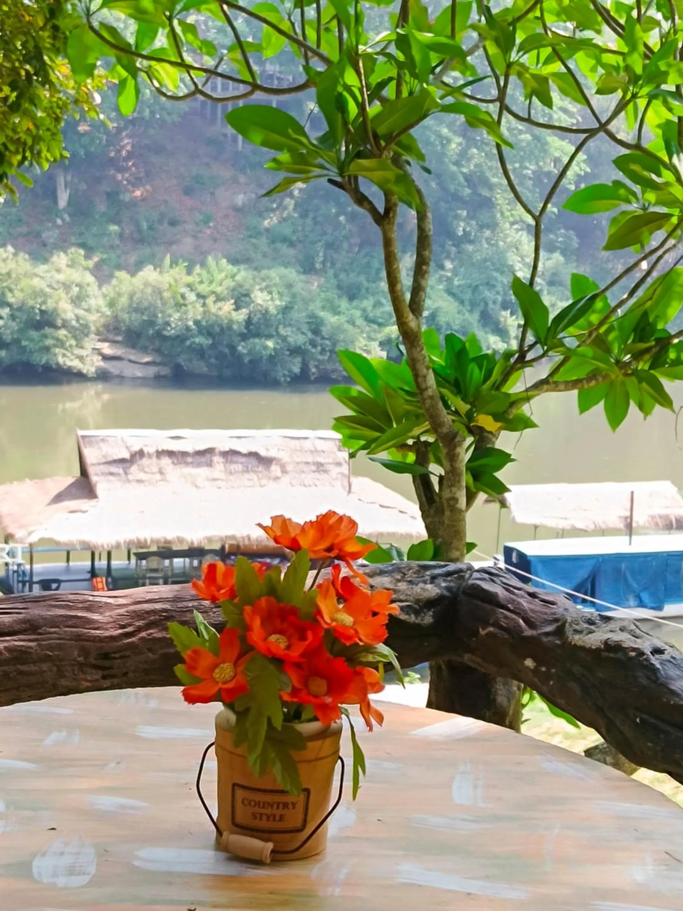 River view in Saitharn Iyara Resort