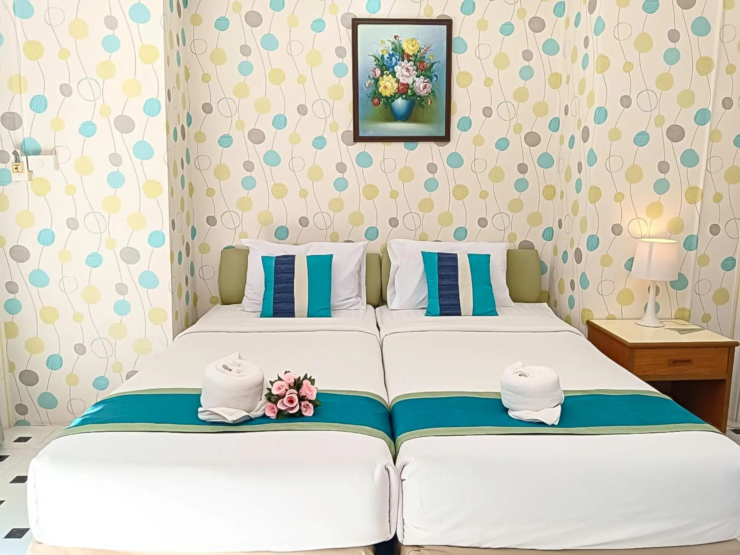 Bed in Saitharn Iyara Resort