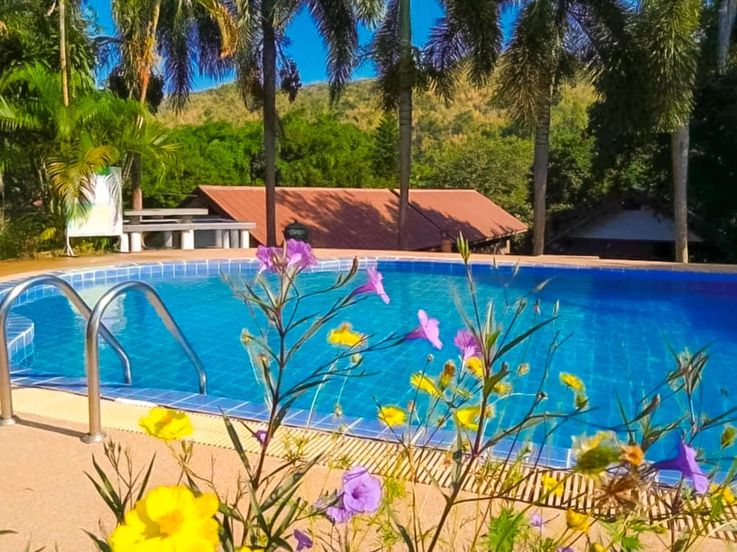 Pool view in Saitharn Iyara Resort