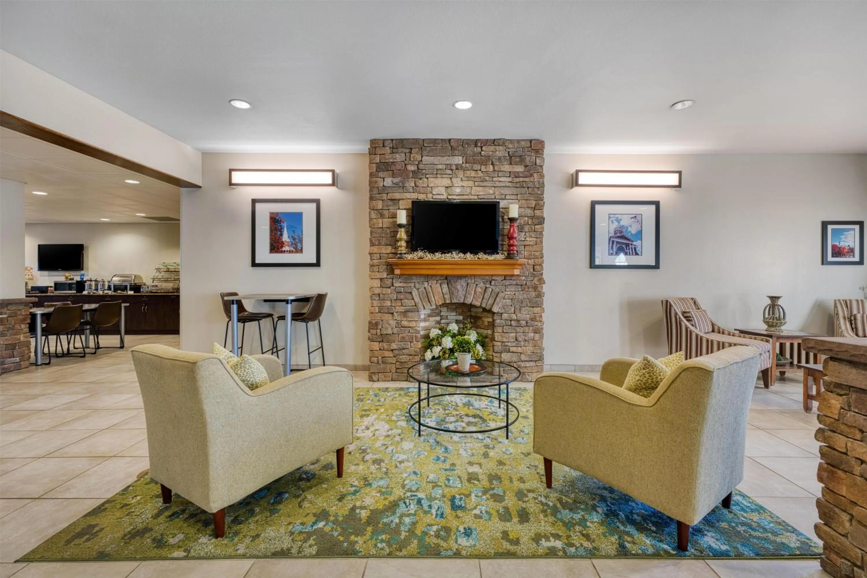 Lobby or reception in SureStay Plus Hotel by Best Western Buckhannon