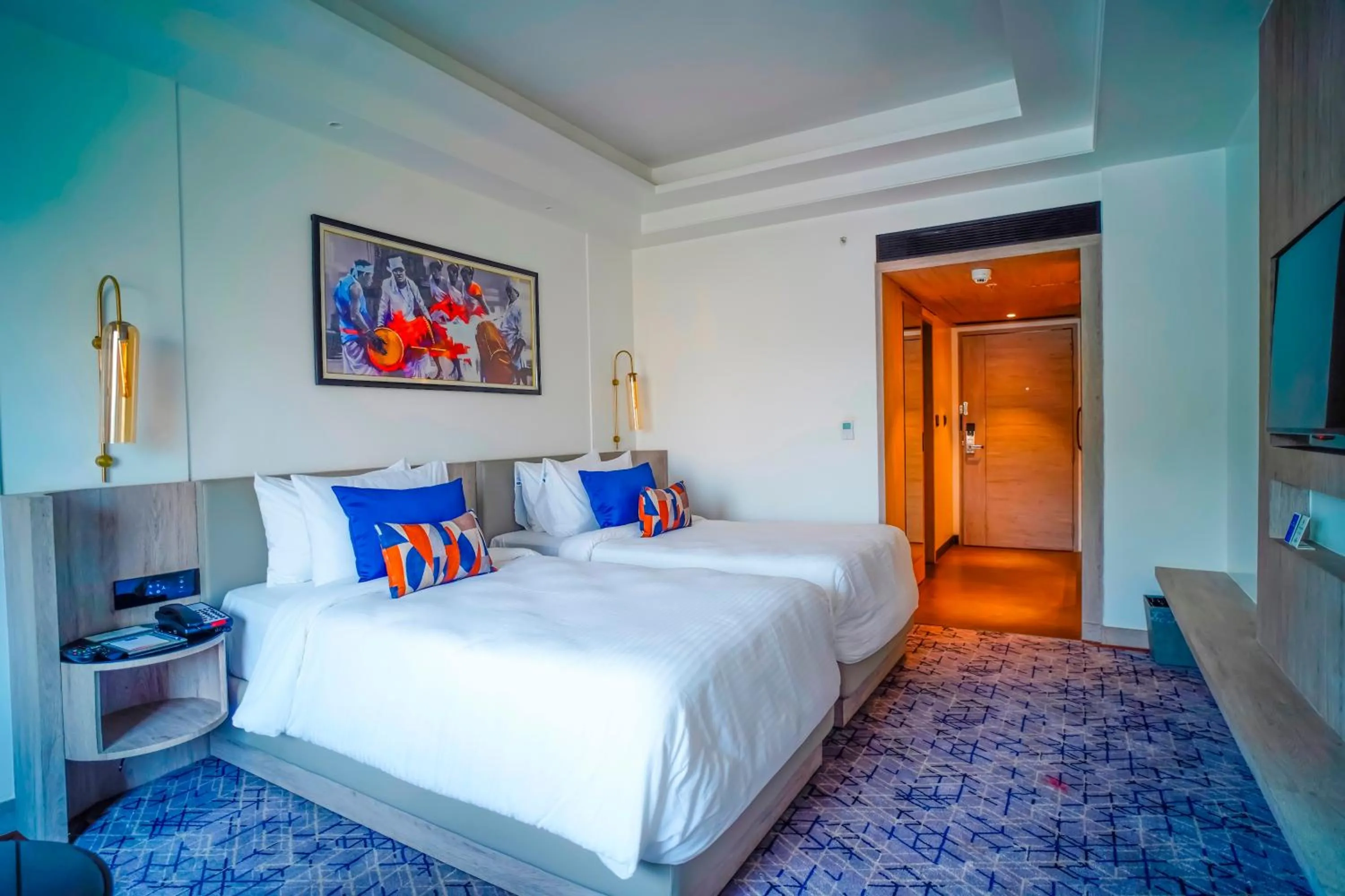 Bedroom, Bed in Ishaan Sarovar Portico Deoghar