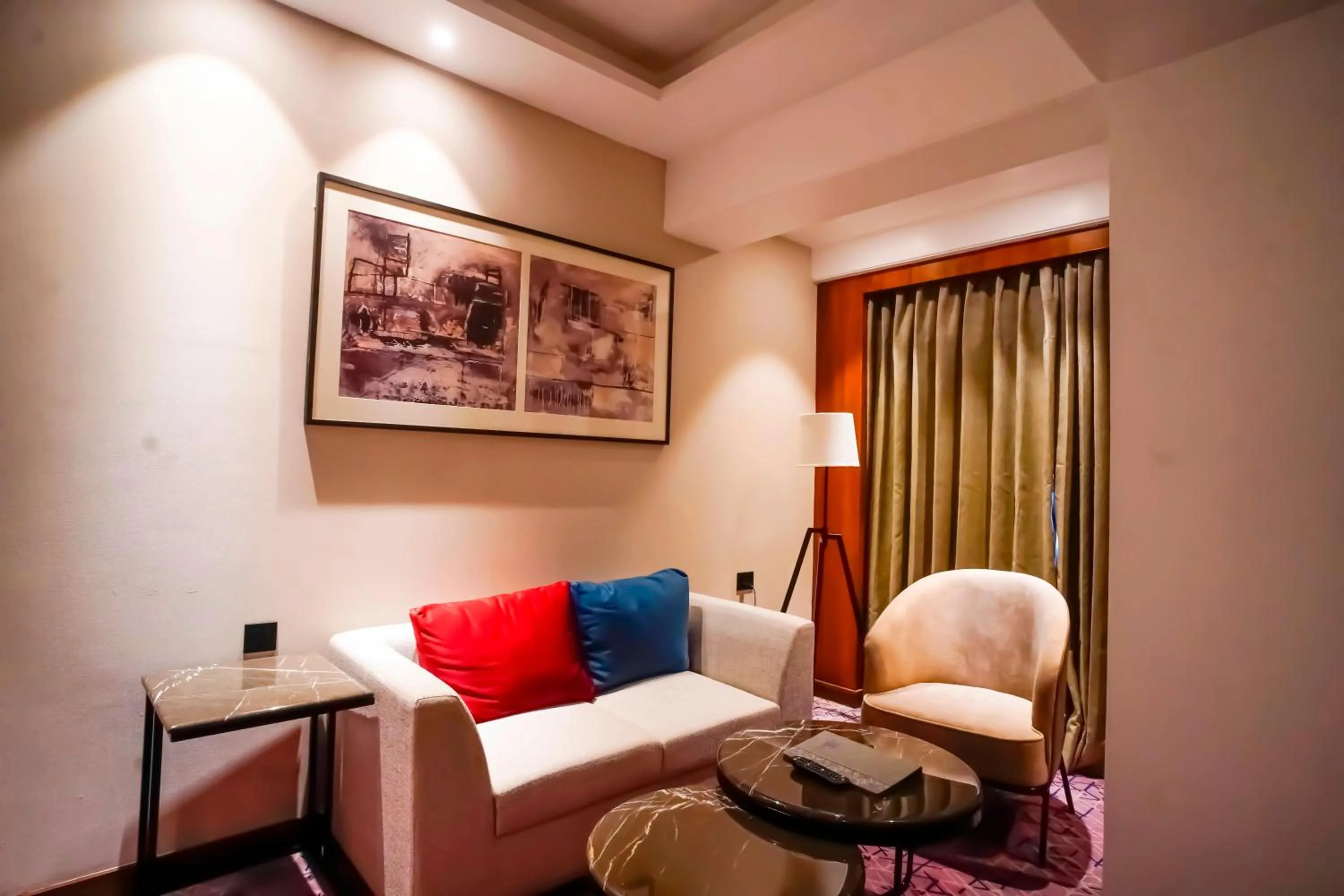 Seating area in Ishaan Sarovar Portico Deoghar