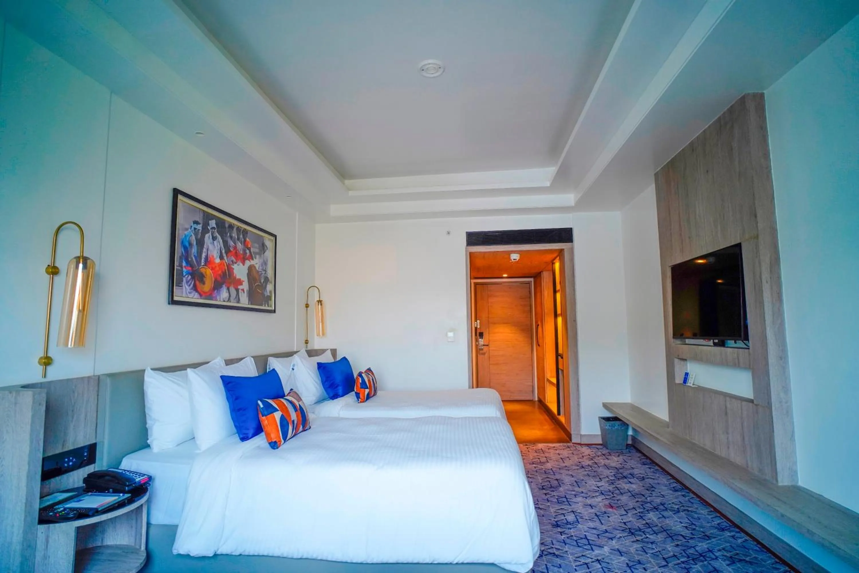 Bedroom, Bed in Ishaan Sarovar Portico Deoghar