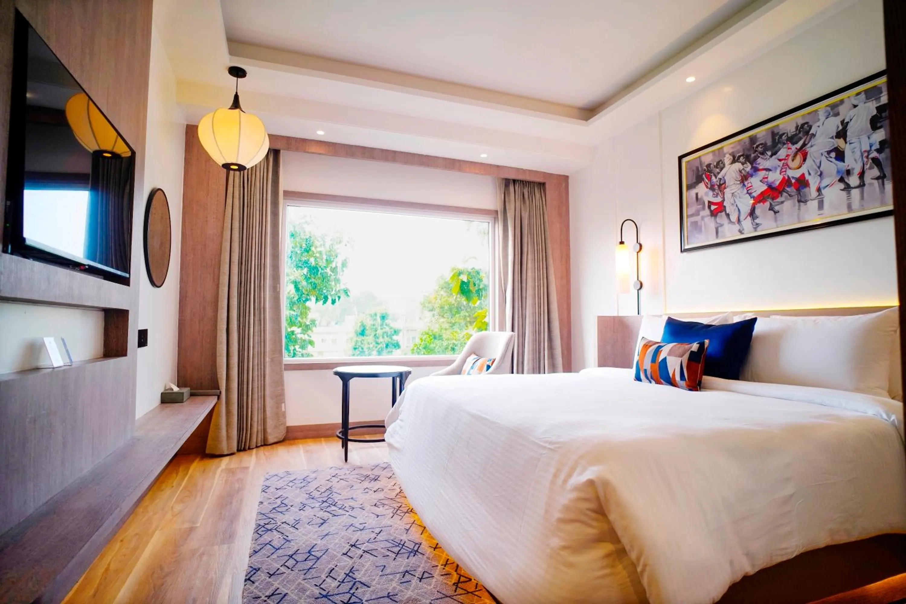 Bedroom, Bed in Ishaan Sarovar Portico Deoghar