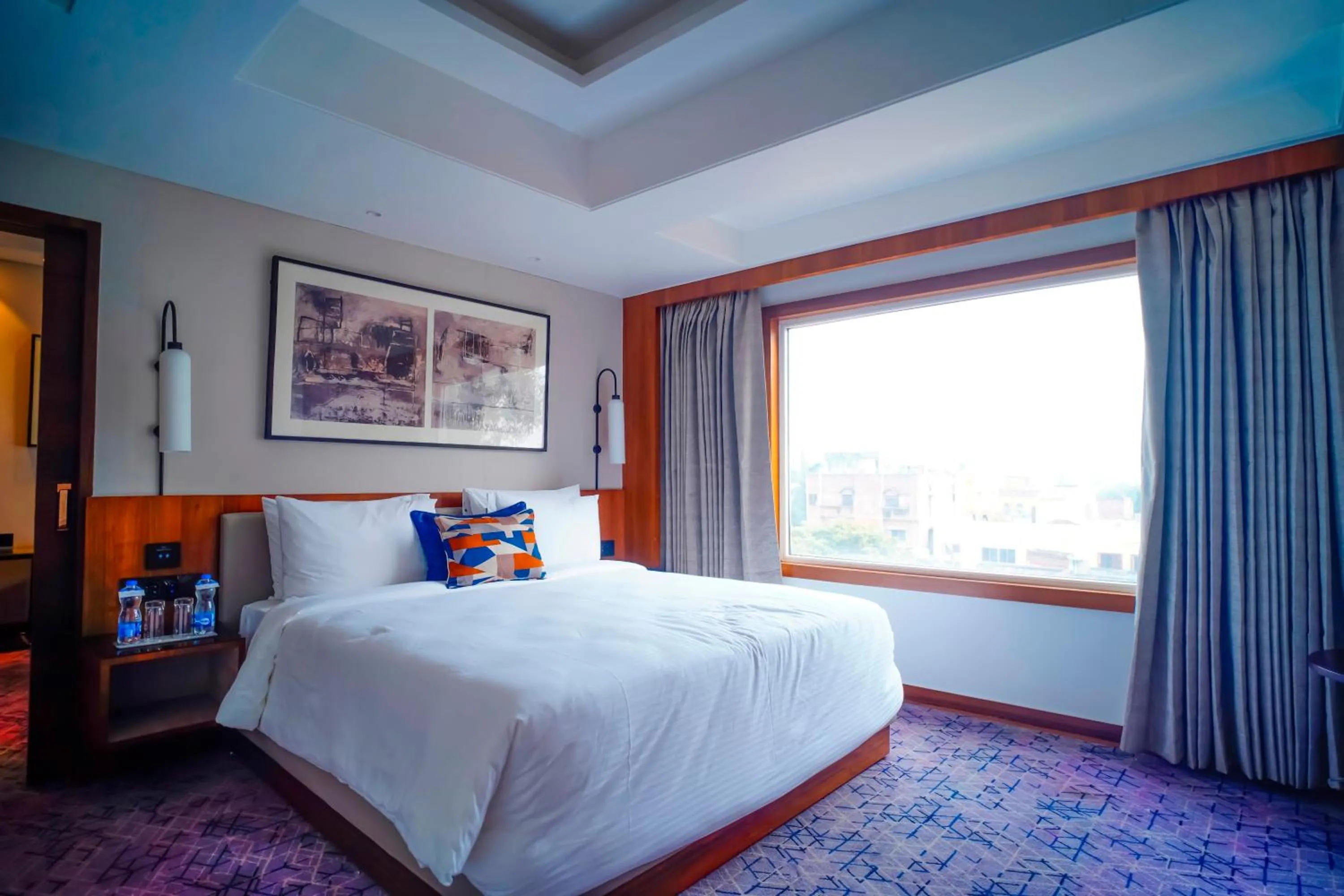 Bedroom, Bed in Ishaan Sarovar Portico Deoghar