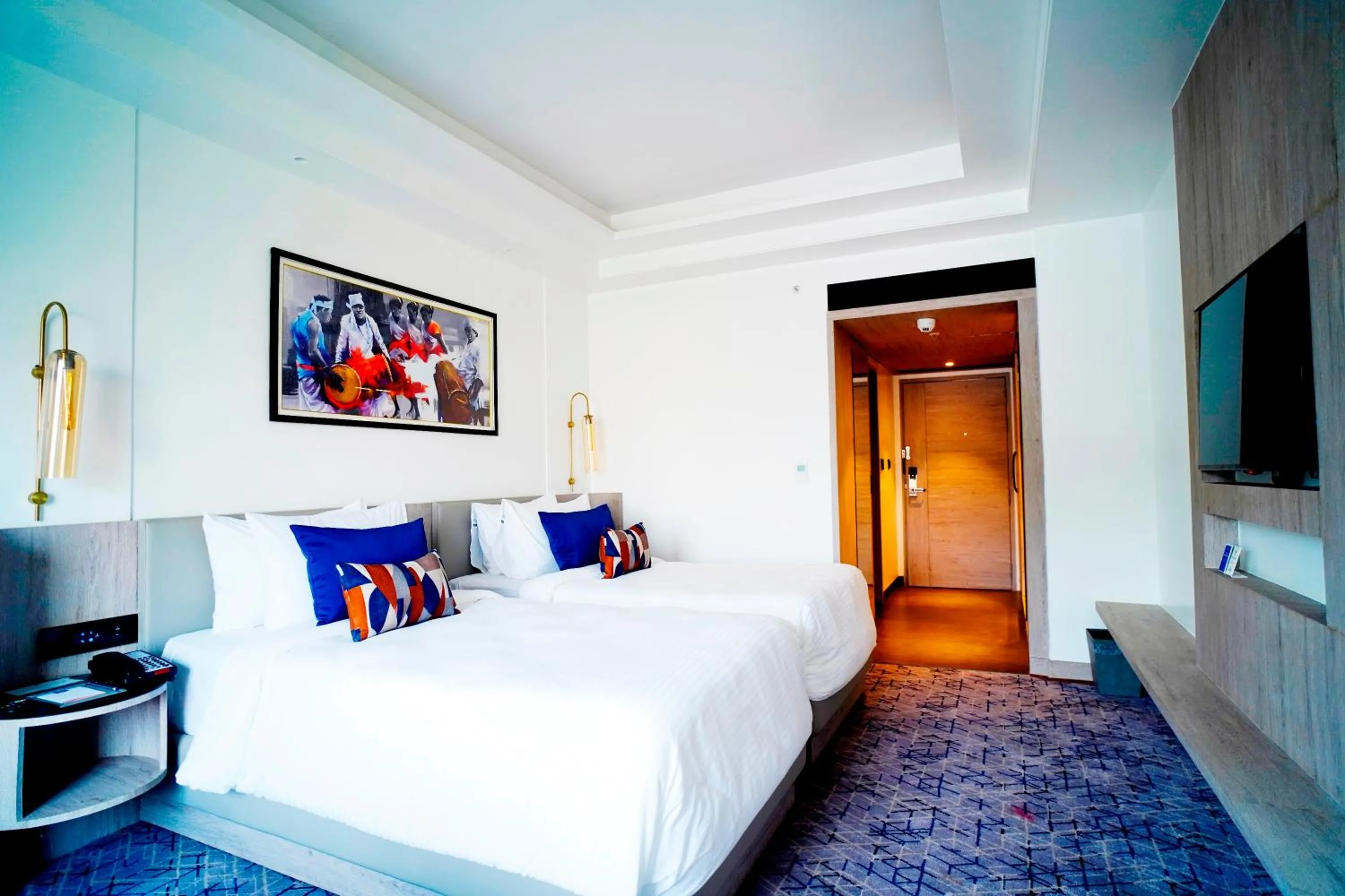 Bedroom, Bed in Ishaan Sarovar Portico Deoghar