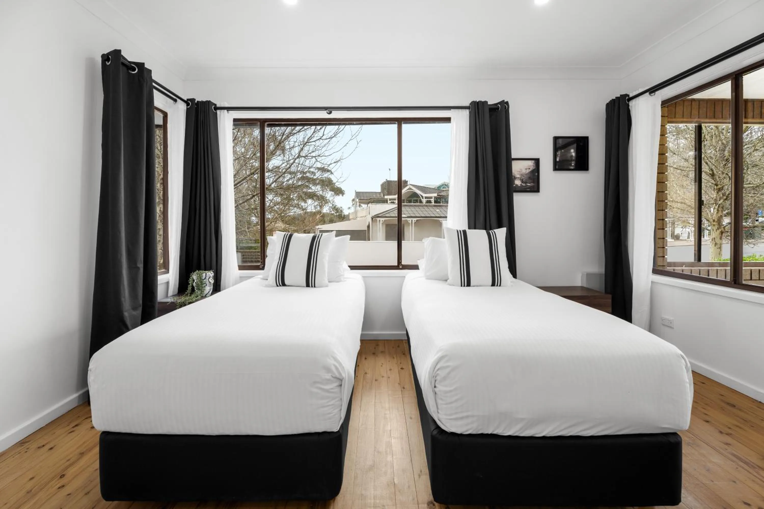 Bed in Montblu at Echo Point