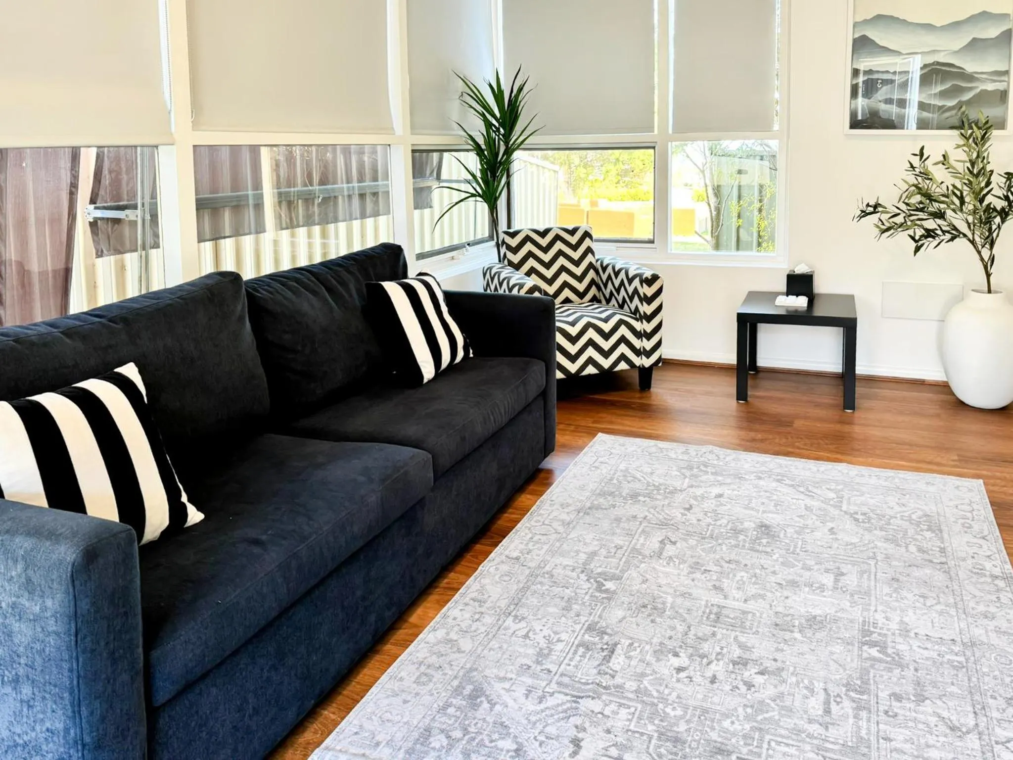 Living room in Montblu at Echo Point