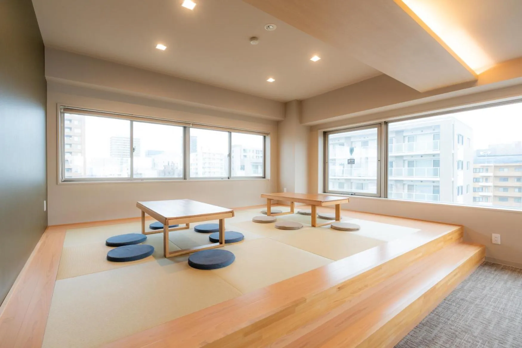 Communal lounge/ TV room in Grand Hostel LDK Sapporo