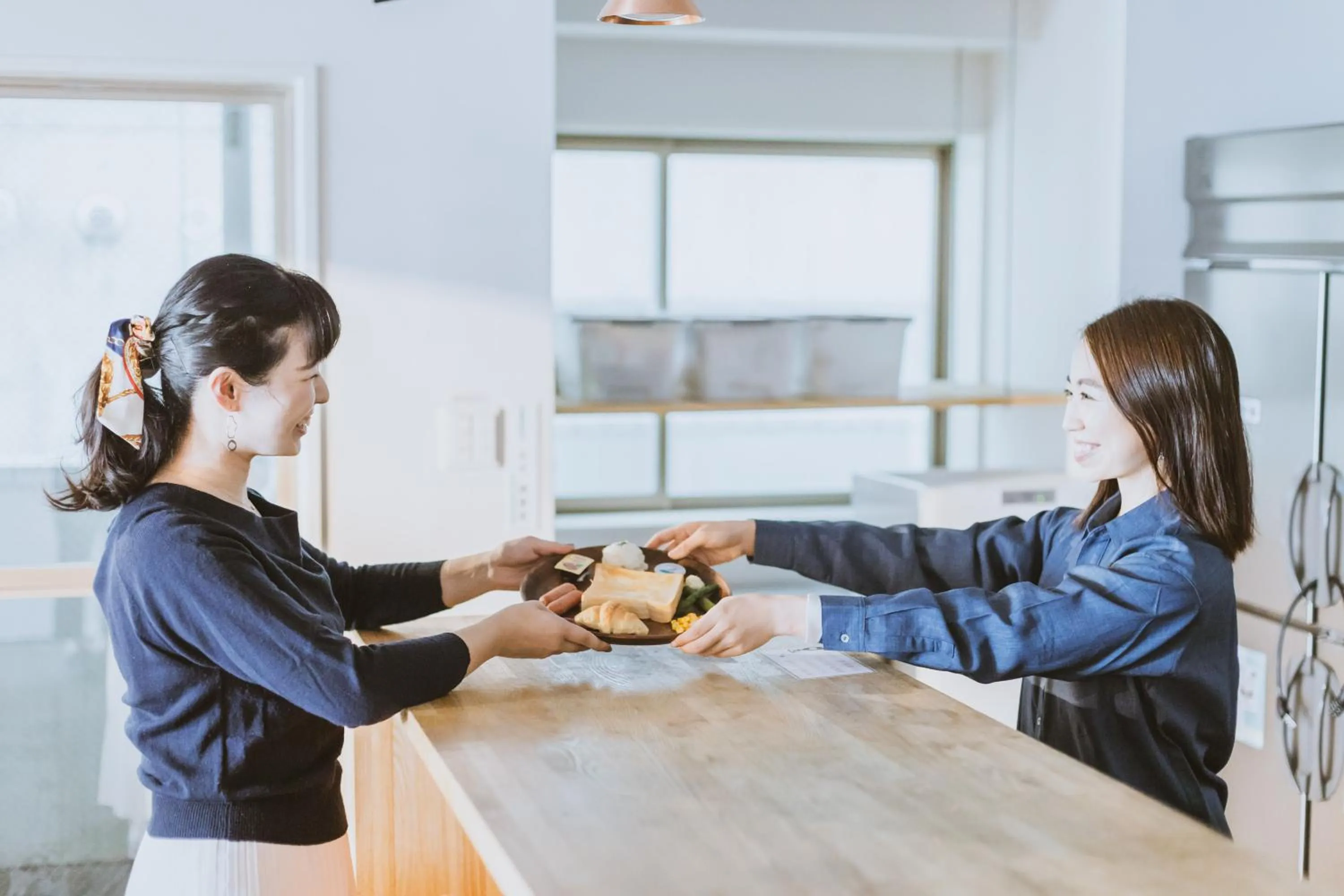 Breakfast in Grand Hostel LDK Sapporo