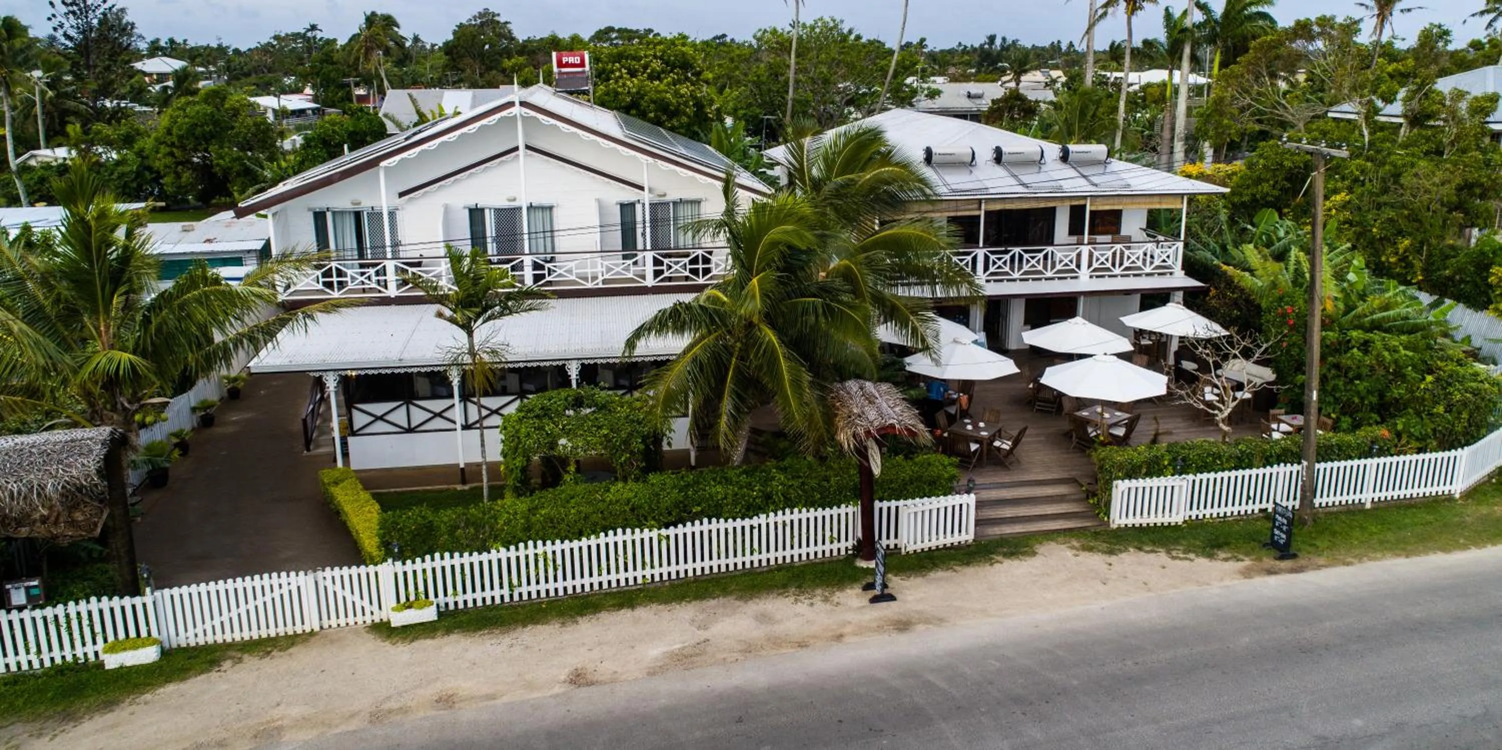 Property building in Seaview Lodge and Restaurant