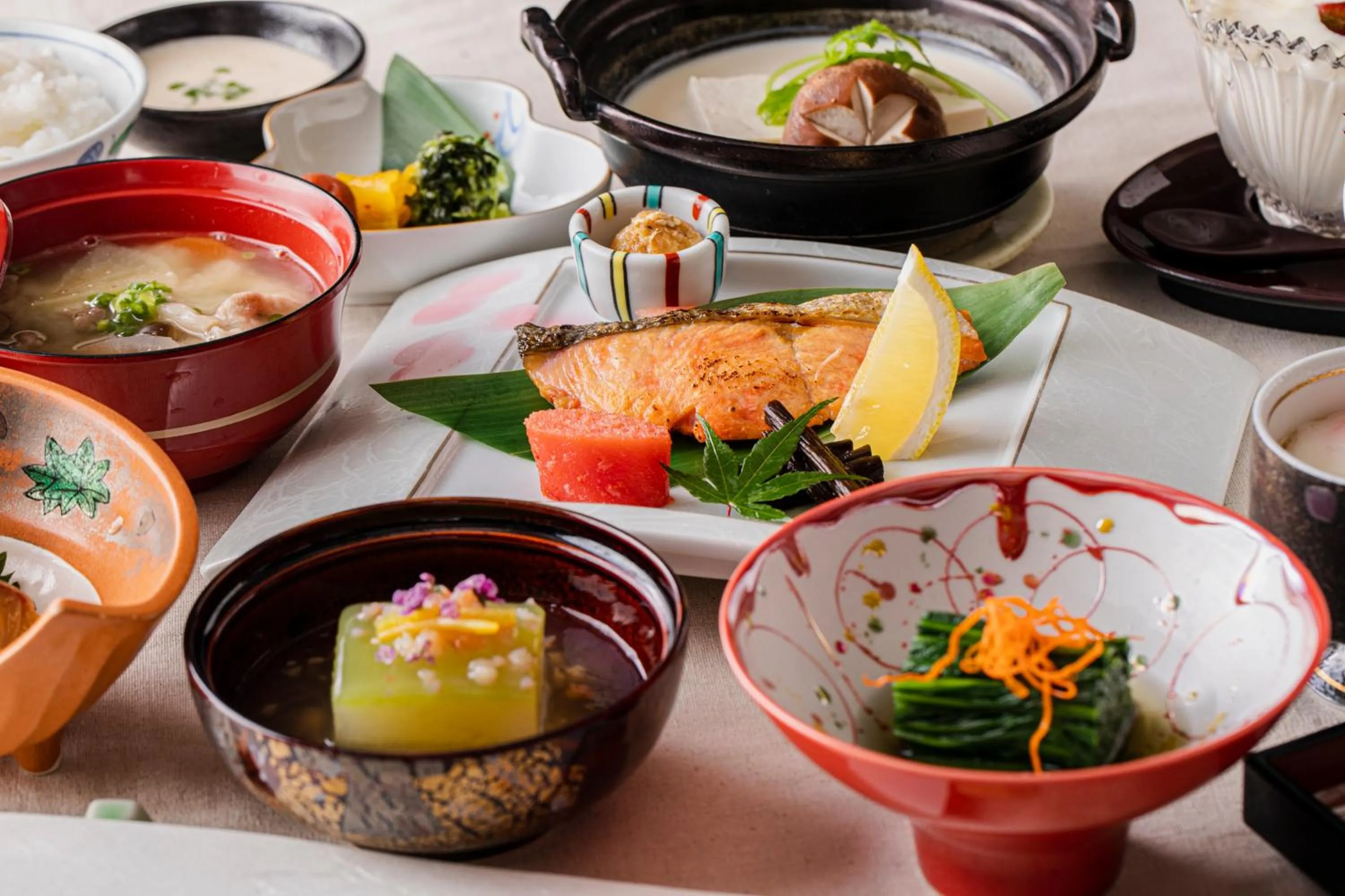 Breakfast in Yufuin Kotobuki Hananosho