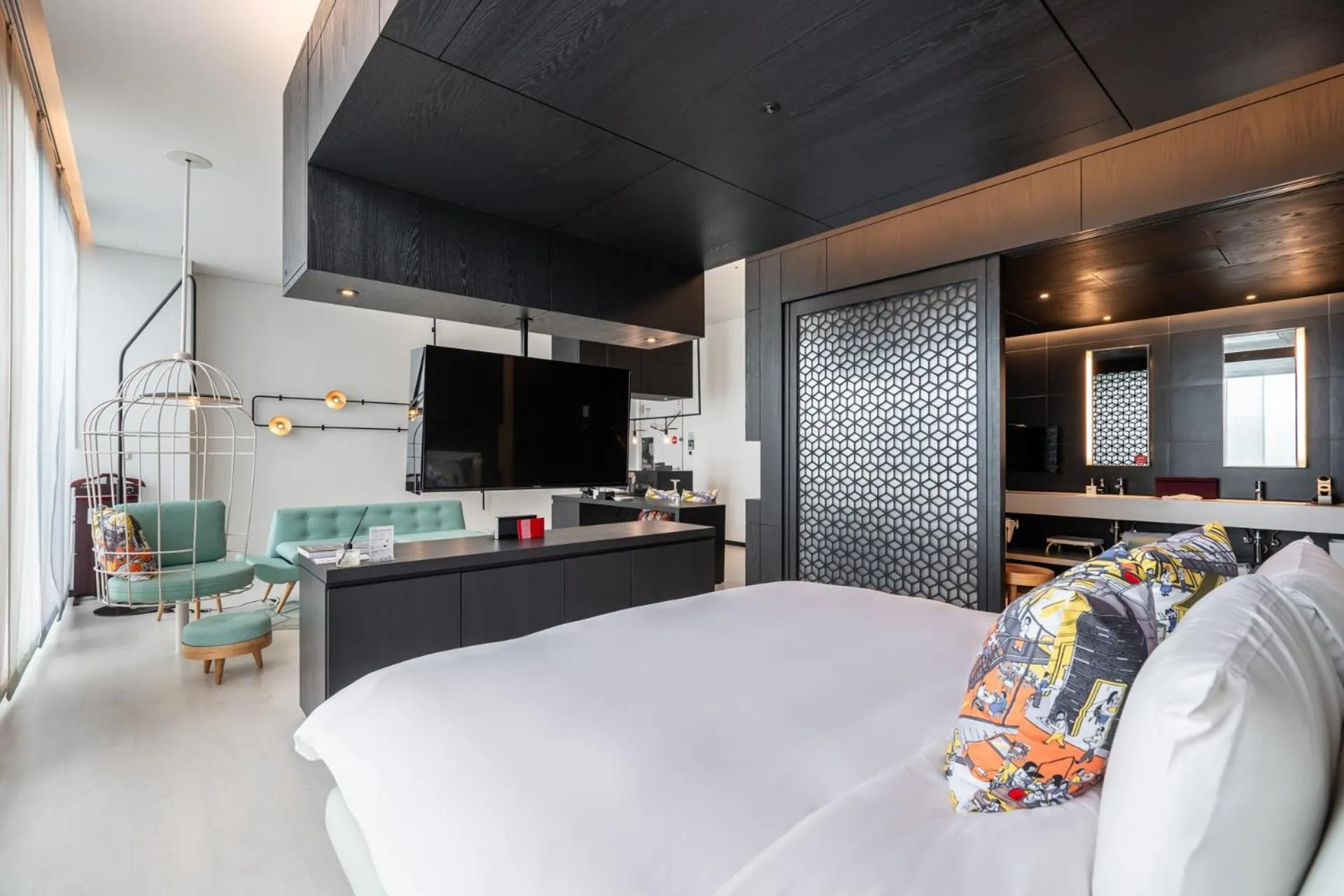 Photo of the whole room, Bed in The Place Tainan