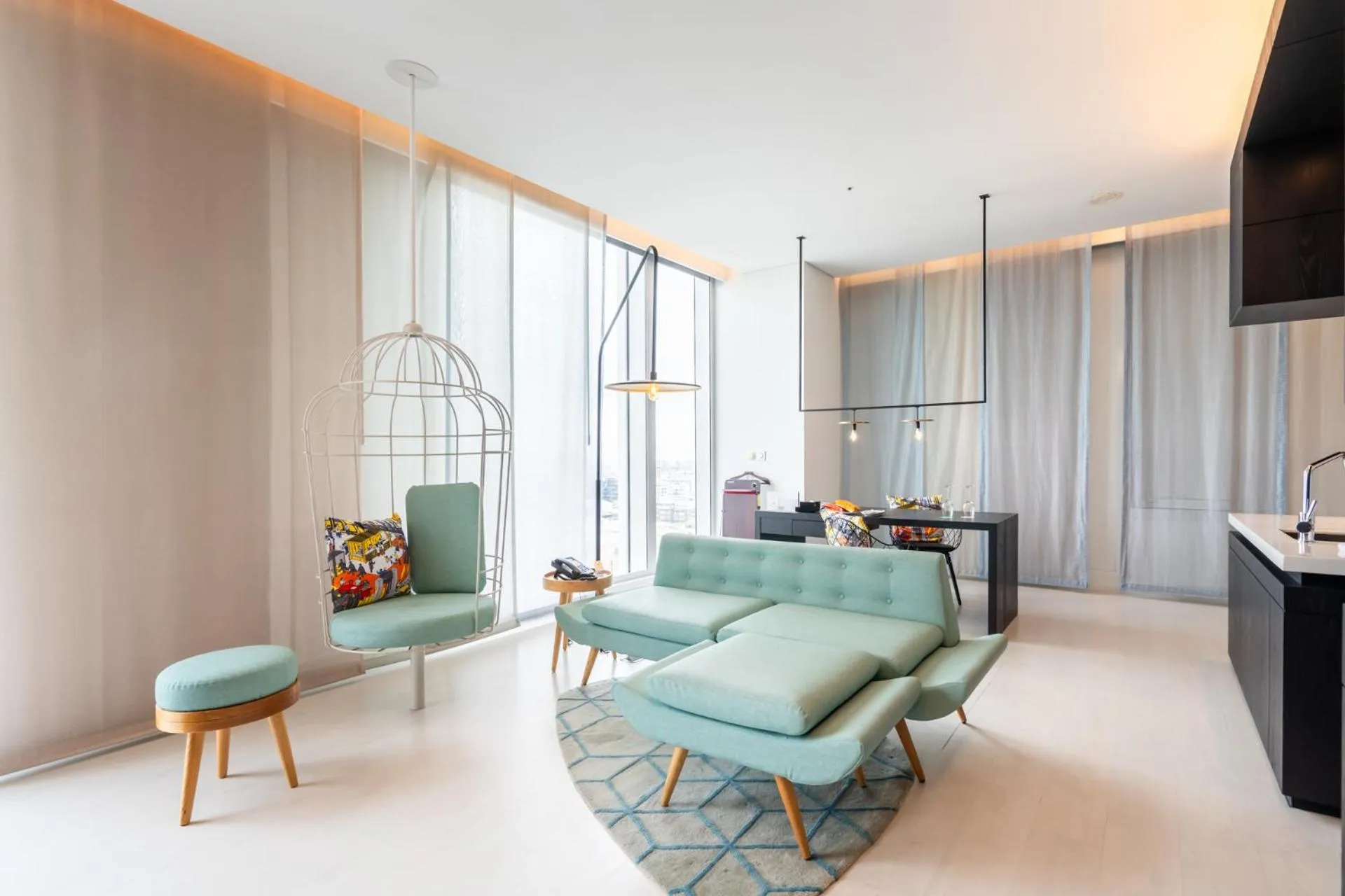 Living room in The Place Tainan