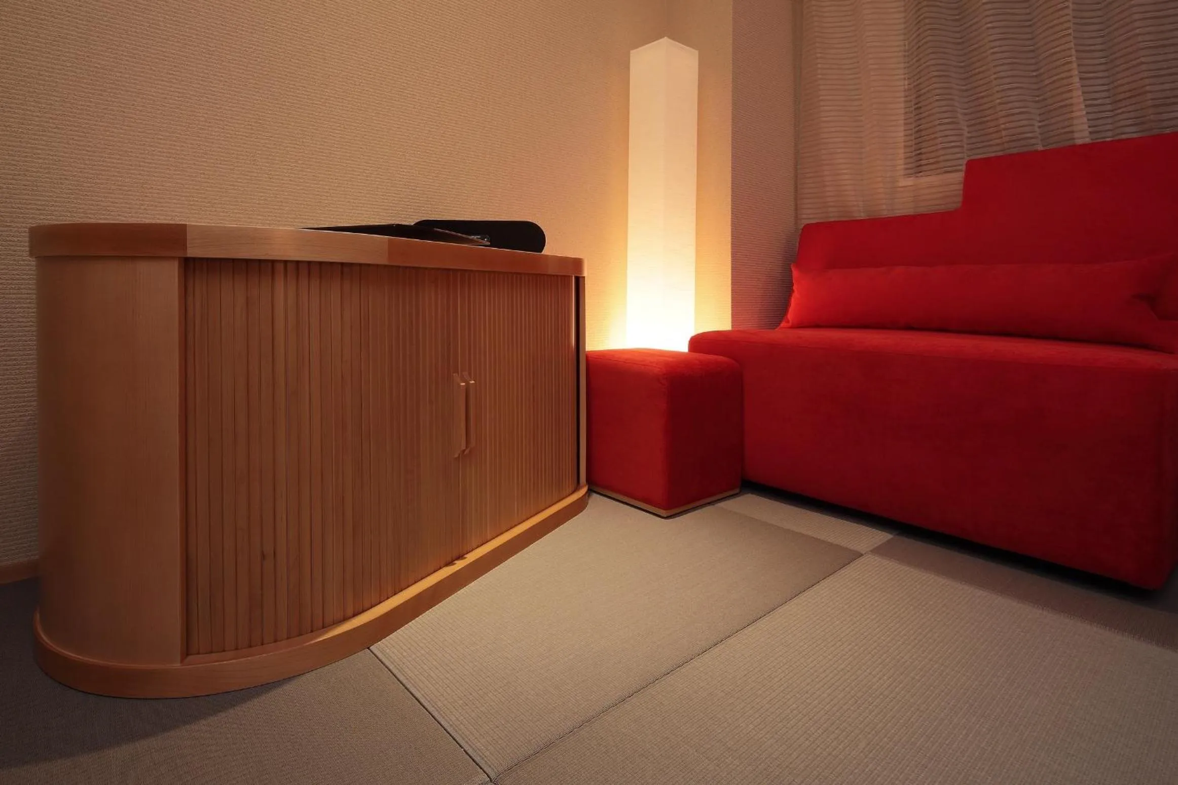 Seating area in Cocochee Hotel Numazu