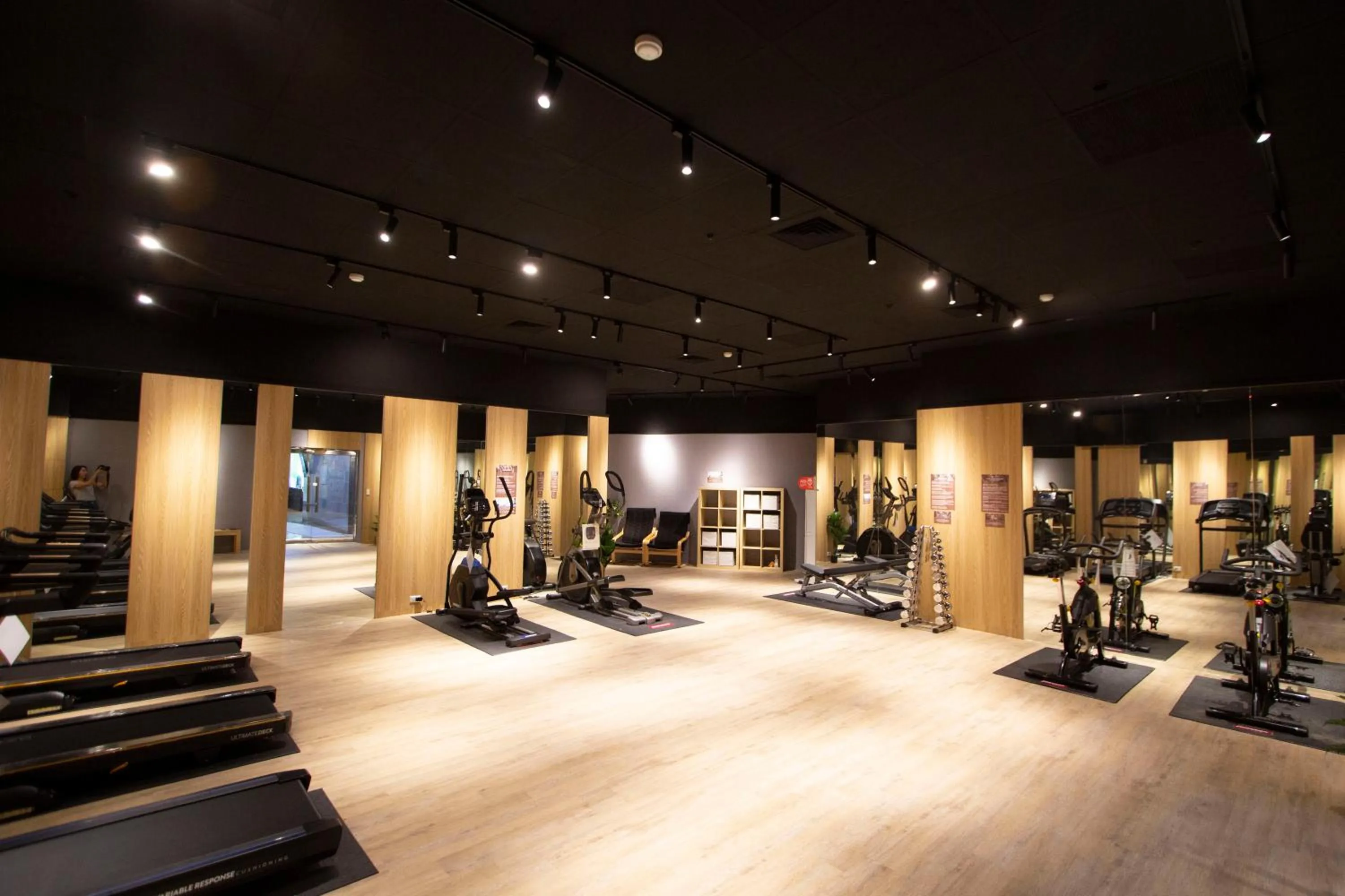 Fitness centre/facilities in Mellow Fields Hotel