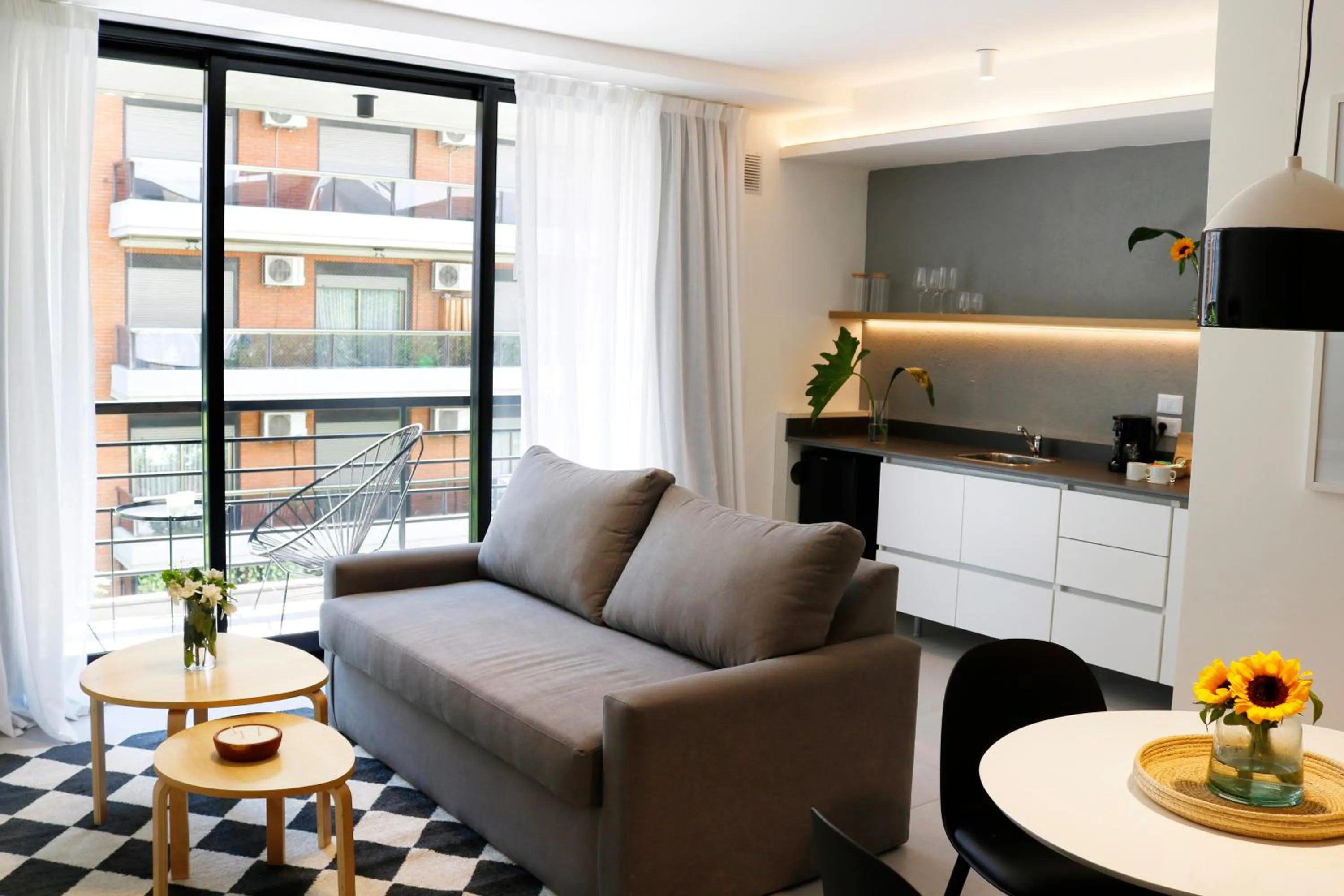 Living room in OWN Palermo