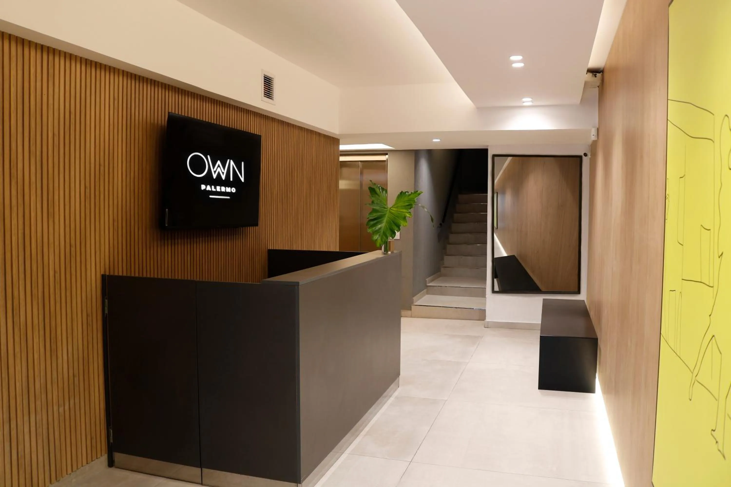 Lobby or reception in OWN Palermo