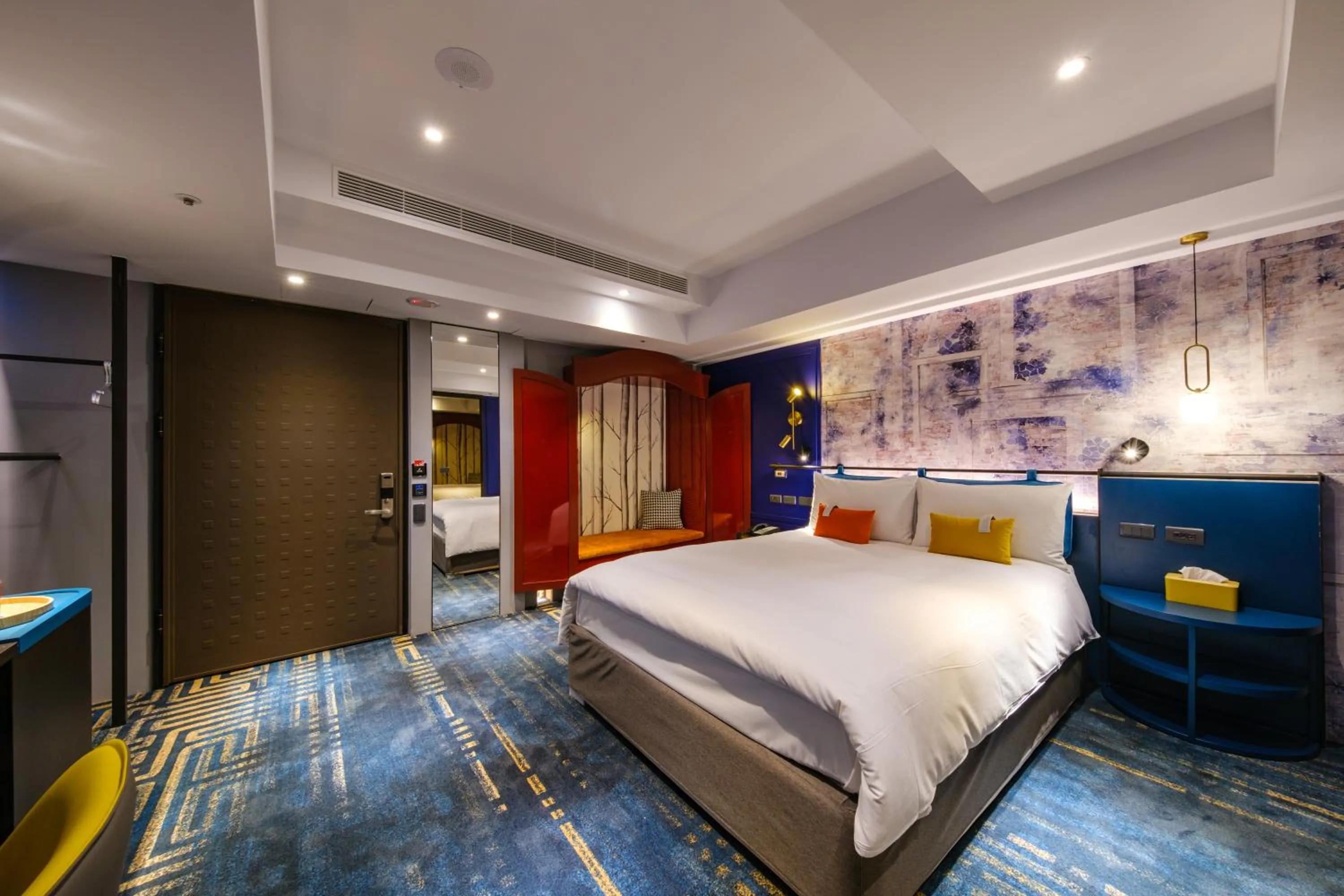 Bed in Olah Poshtel Taichung Wenxin