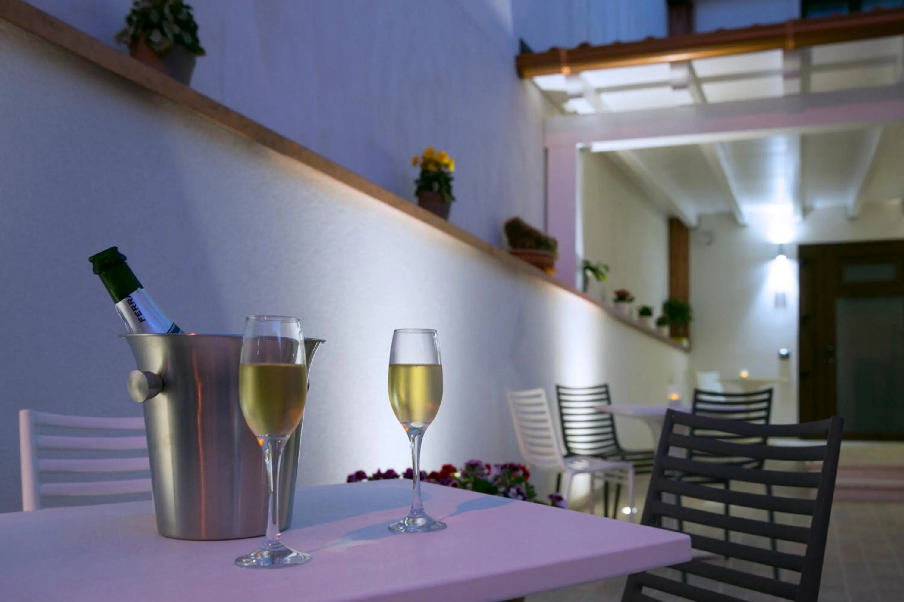 Decorative detail in Hotel Perla Gaia