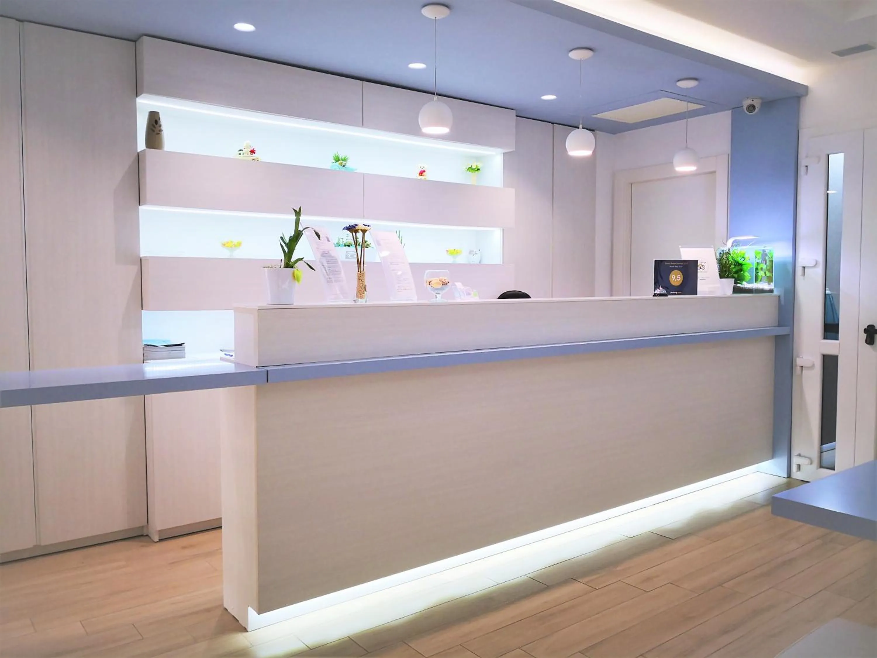 Lobby or reception in Hotel Perla Gaia