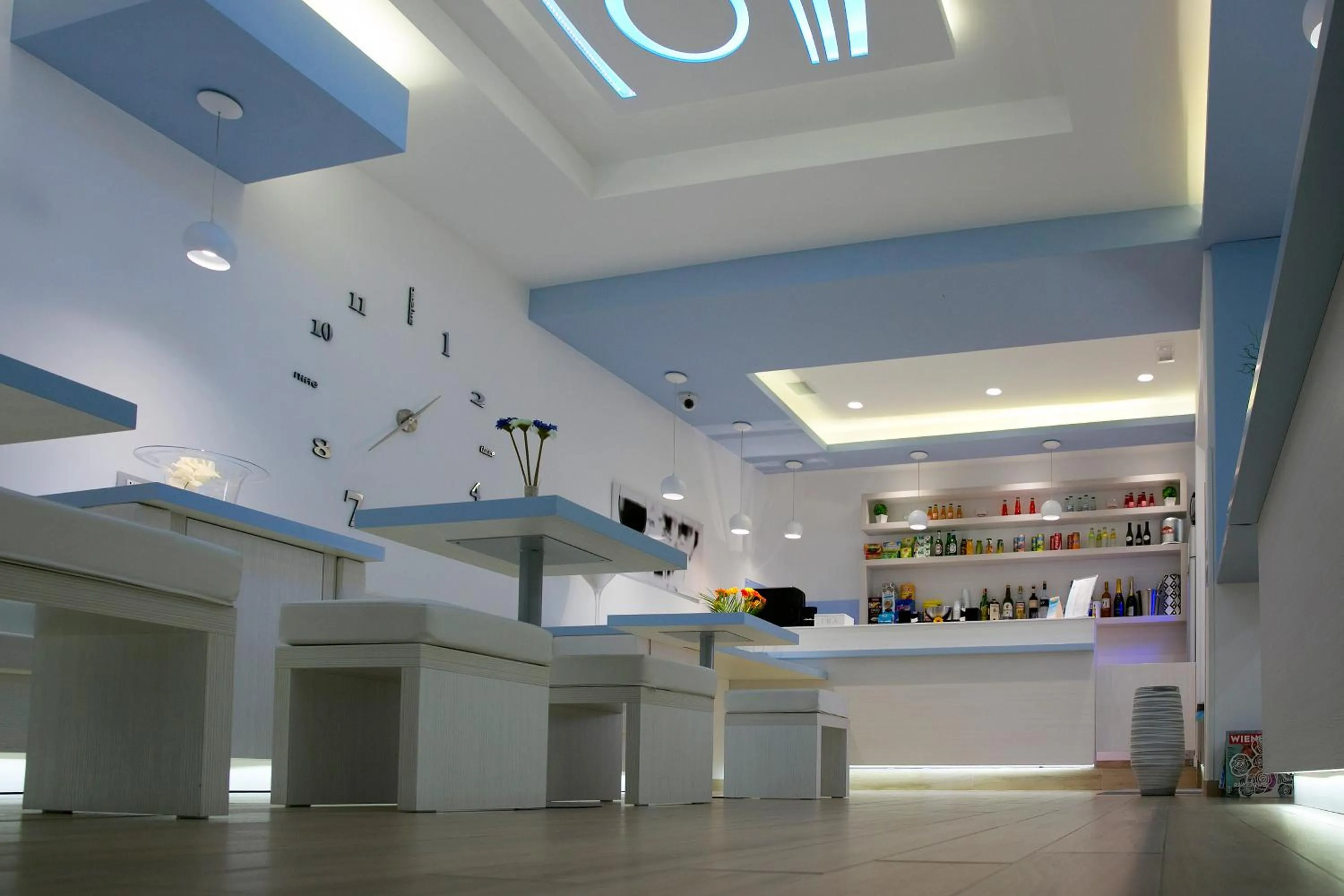 Lobby or reception in Hotel Perla Gaia