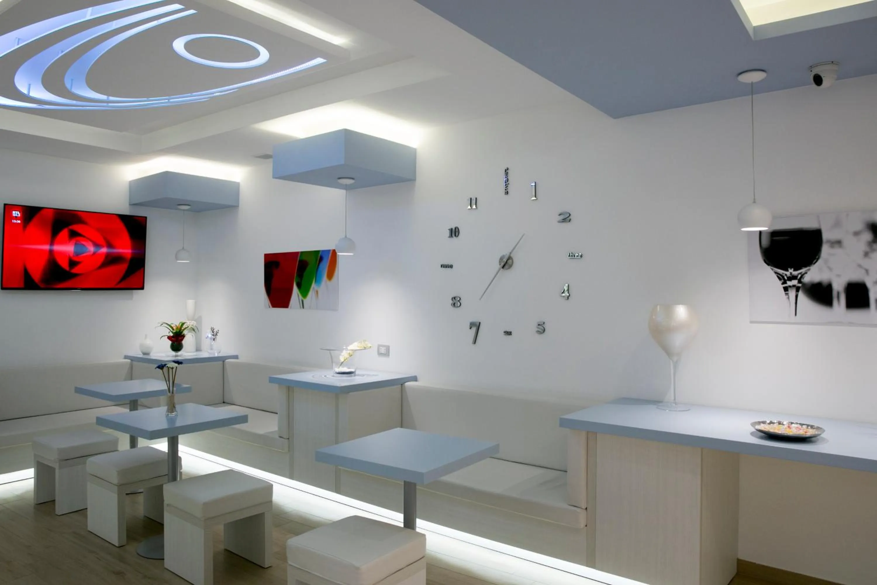 Lobby or reception in Hotel Perla Gaia