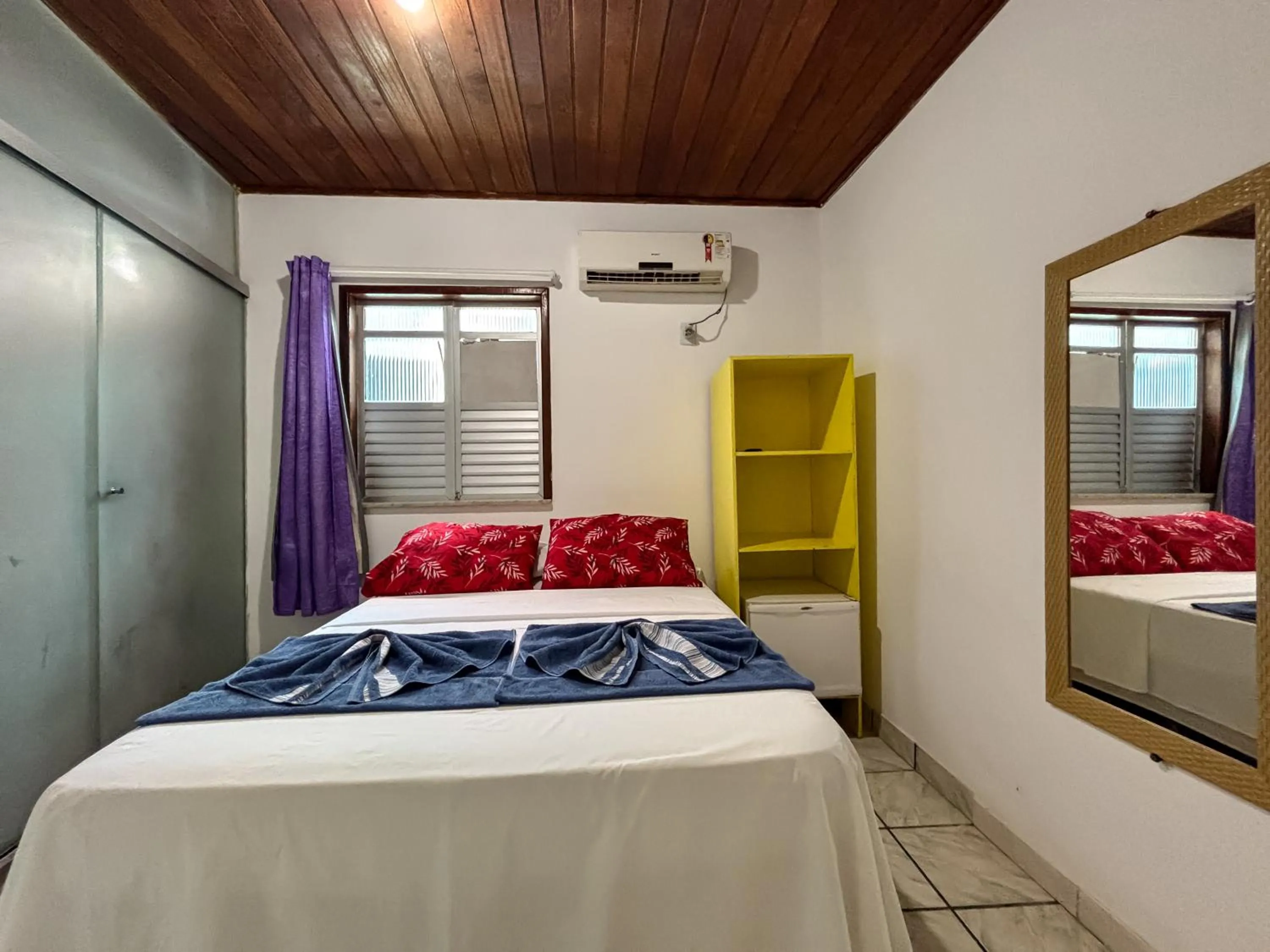 Bed in Pousada Beija flor