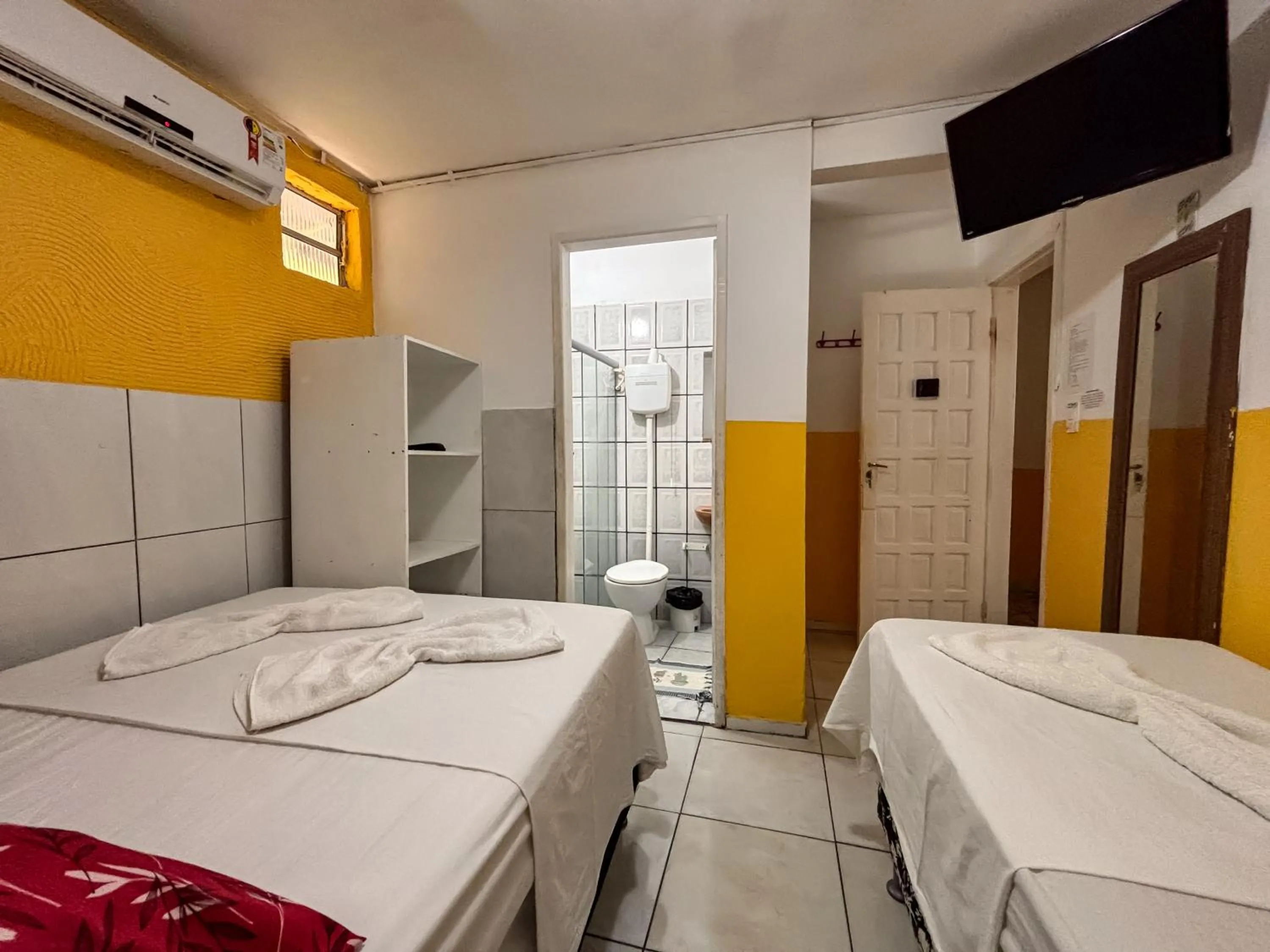 Bed in Pousada Beija flor