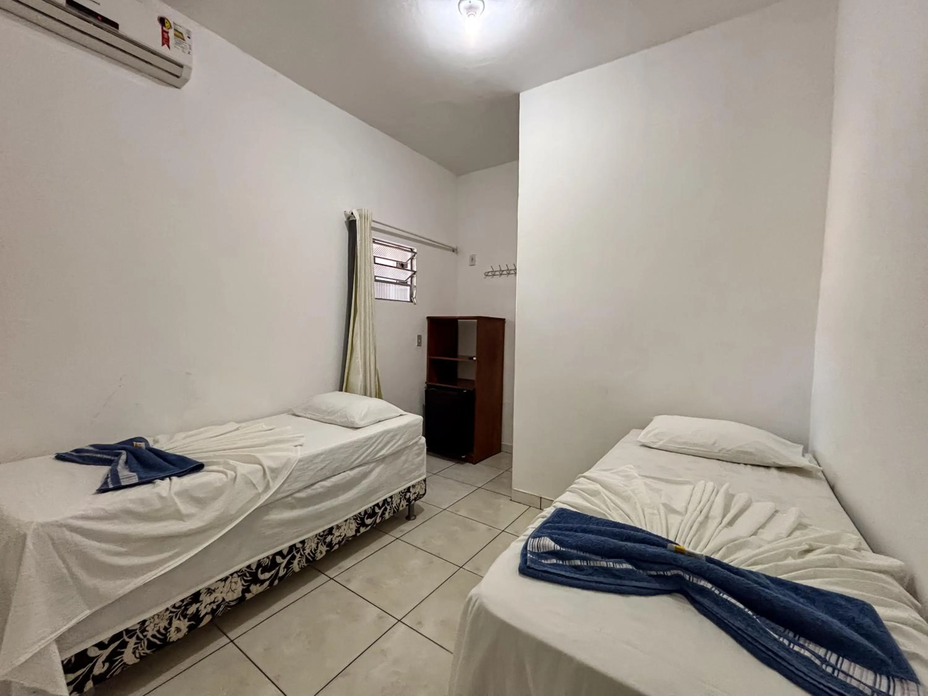 Bed in Pousada Beija flor