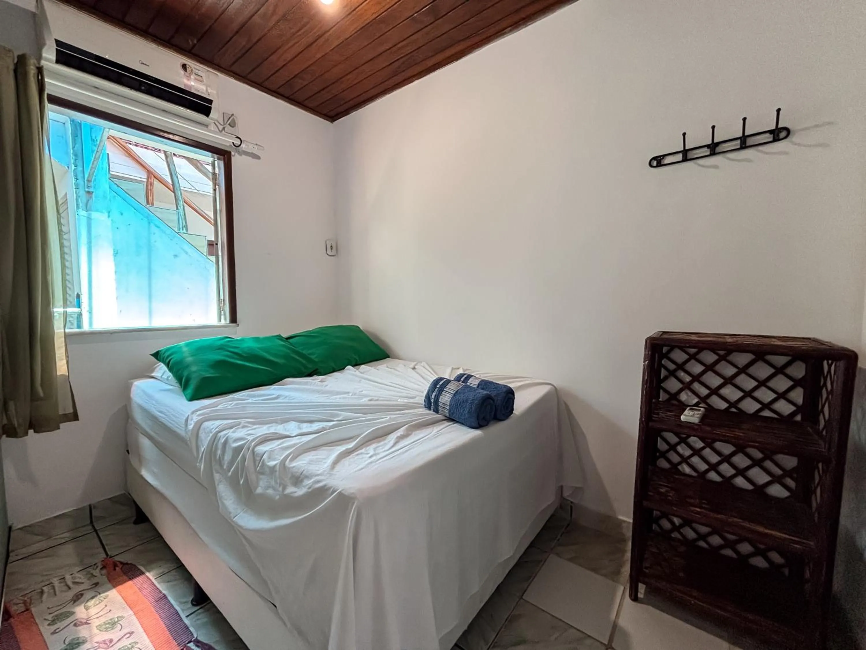 Bed in Pousada Beija flor