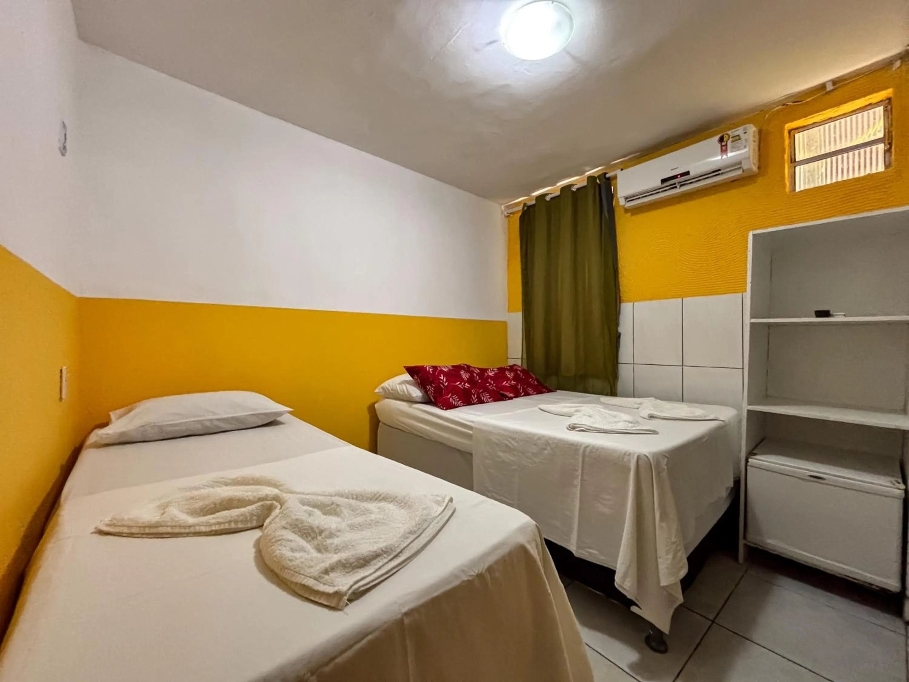 Bed in Pousada Beija flor