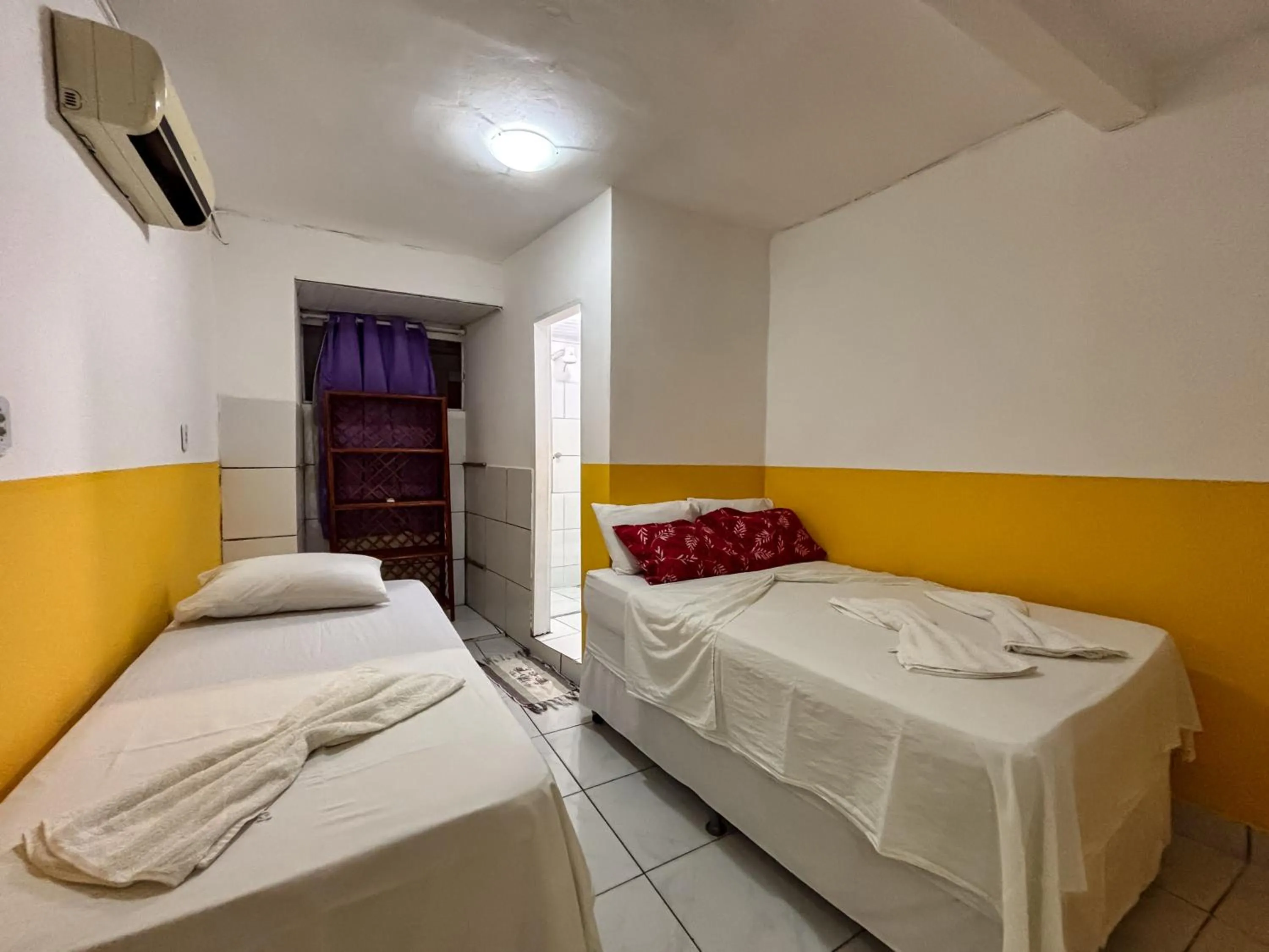 Bed in Pousada Beija flor