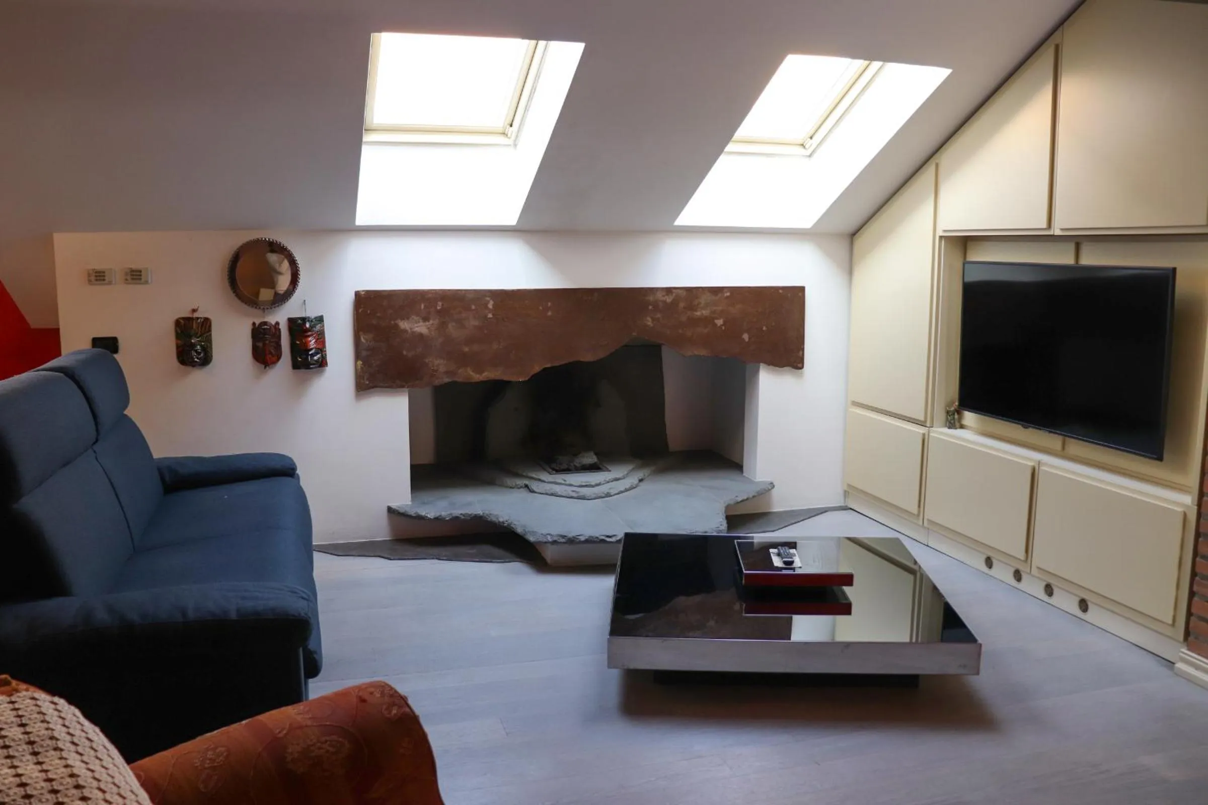 Living room in La Corte di Brusuglio Apartments