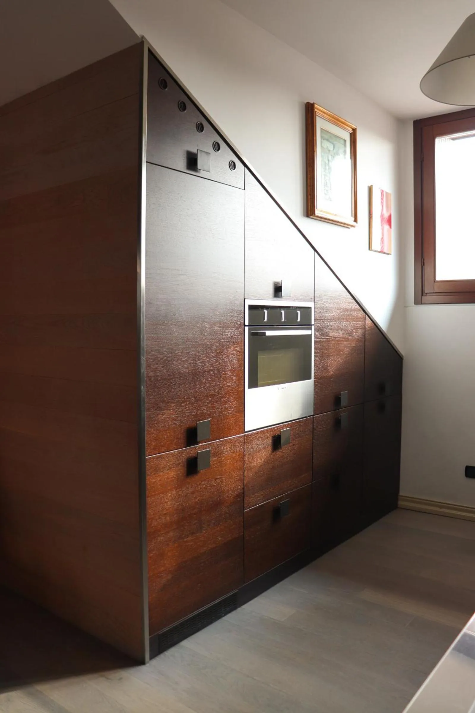 Kitchen or kitchenette in La Corte di Brusuglio Apartments