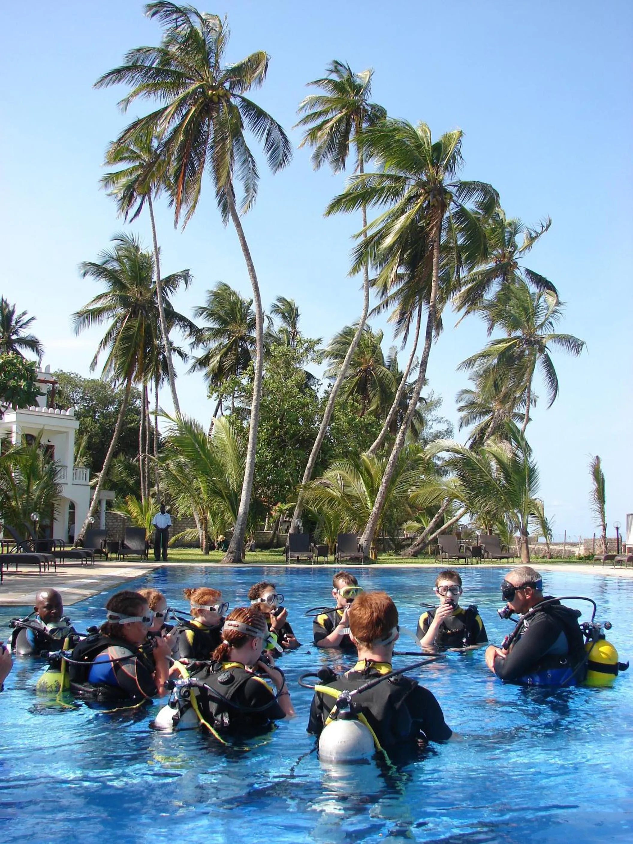 Swimming pool in Lantana Galu Beach