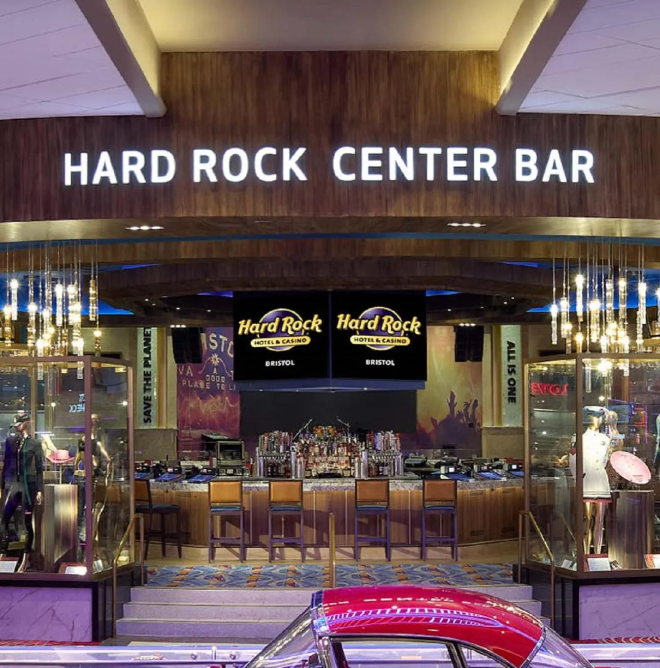 Lounge or bar in Hard Rock Hotel & Casino Bristol