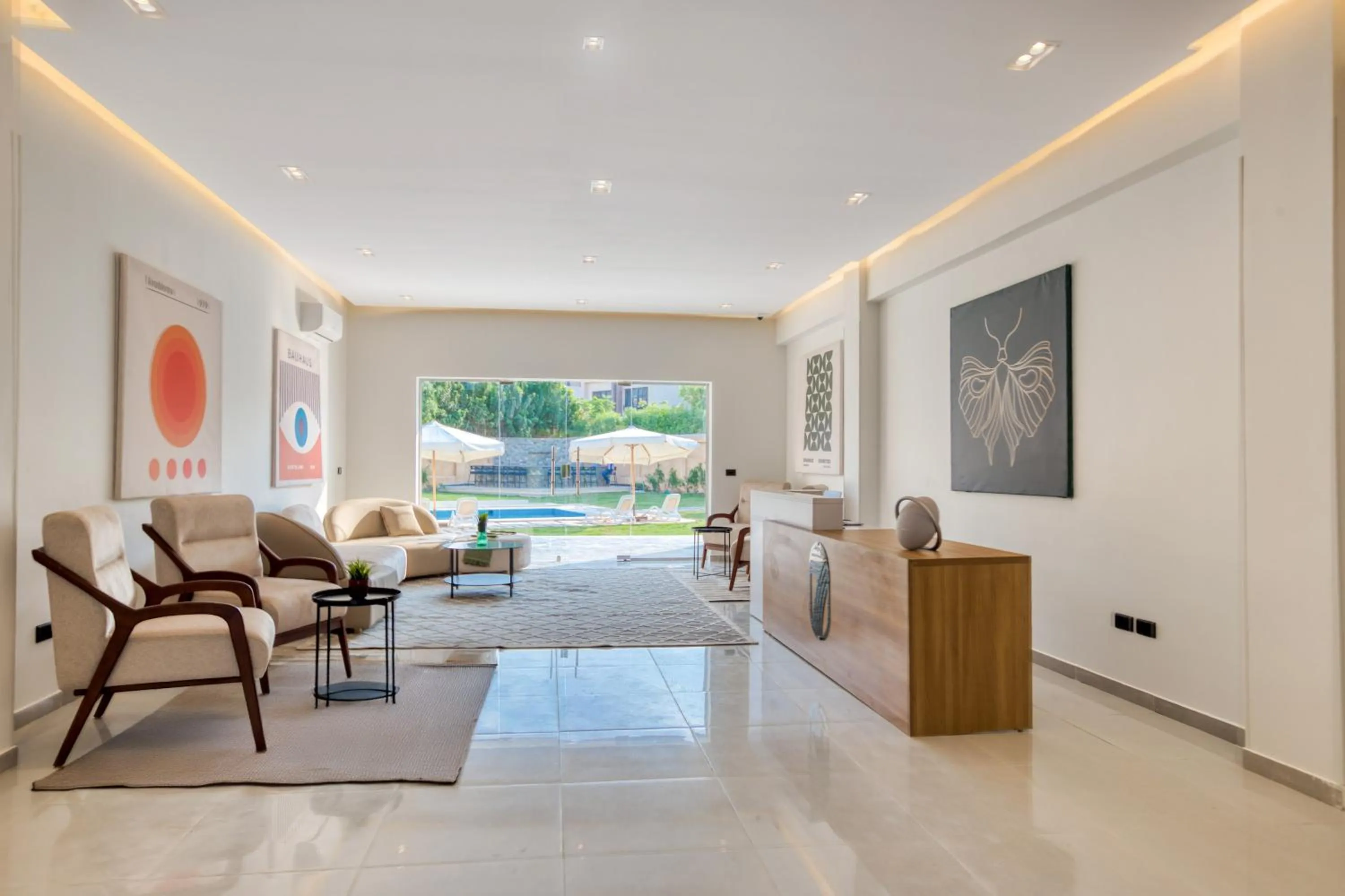 Lobby or reception in Seven Stays Zayed