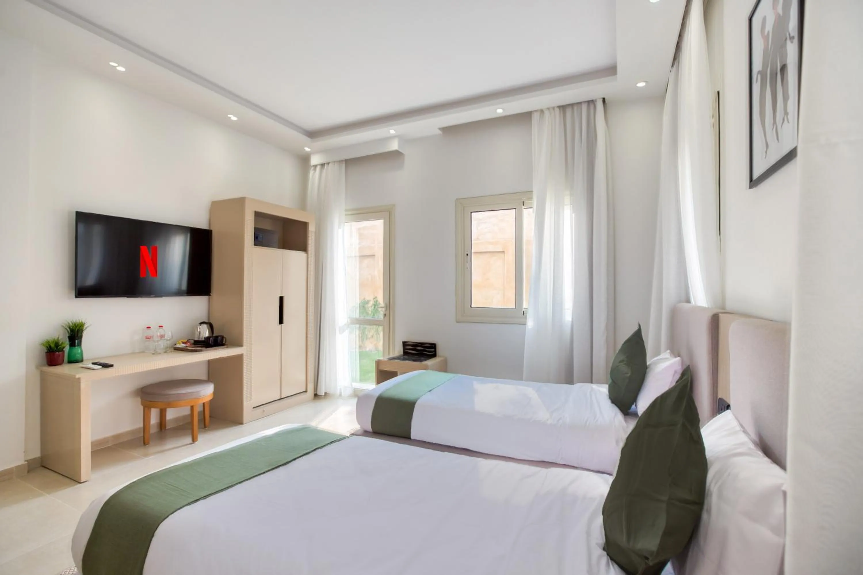 Bed in Seven Stays Zayed