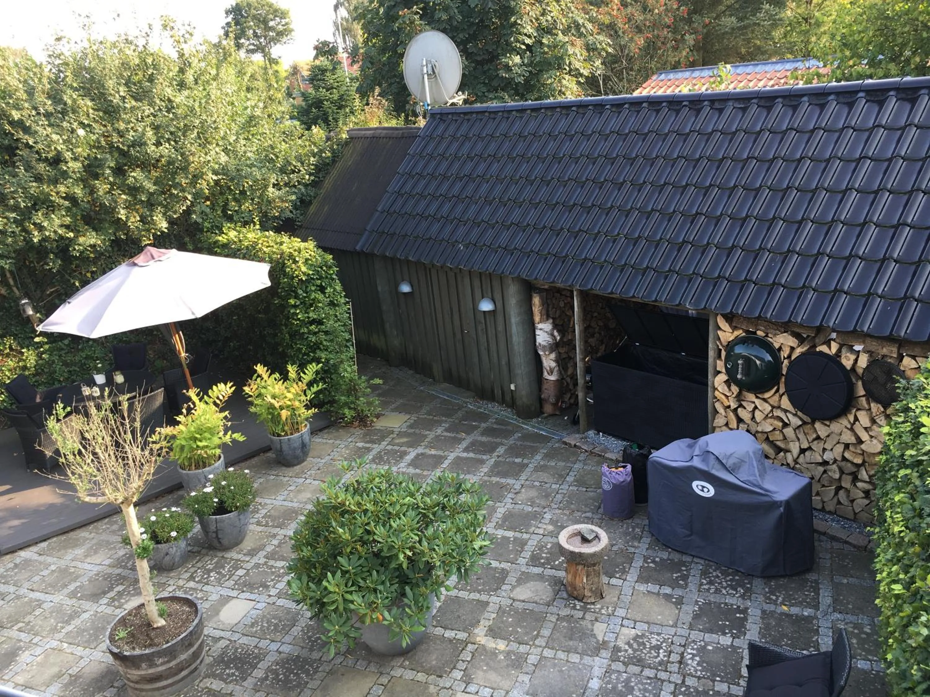 Patio in Helts B&B - Helts Guesthouse