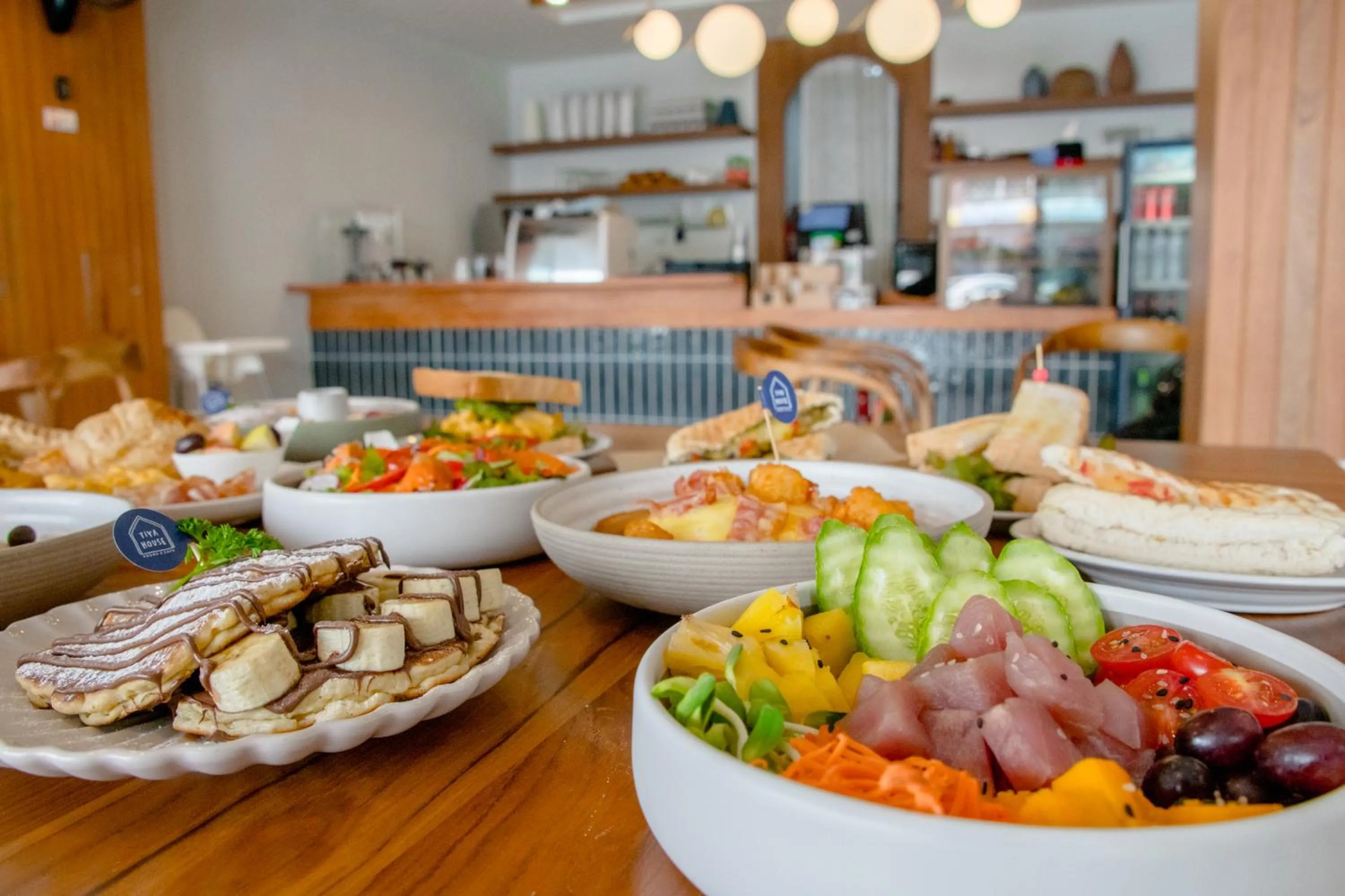 Restaurant/places to eat in Tiya House Rooms & Cafe