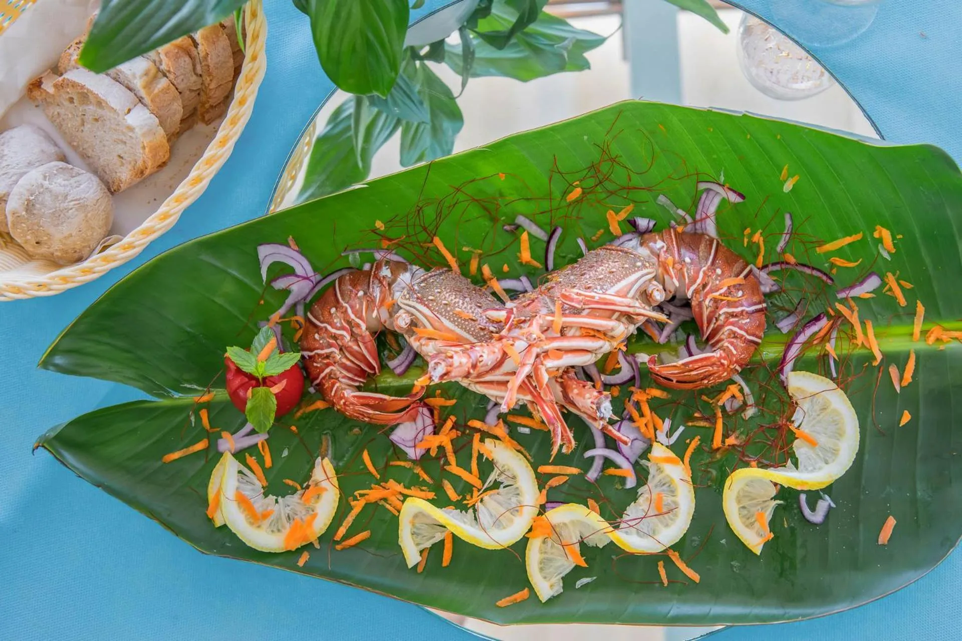 Lunch in Hotel Villaggio Stromboli