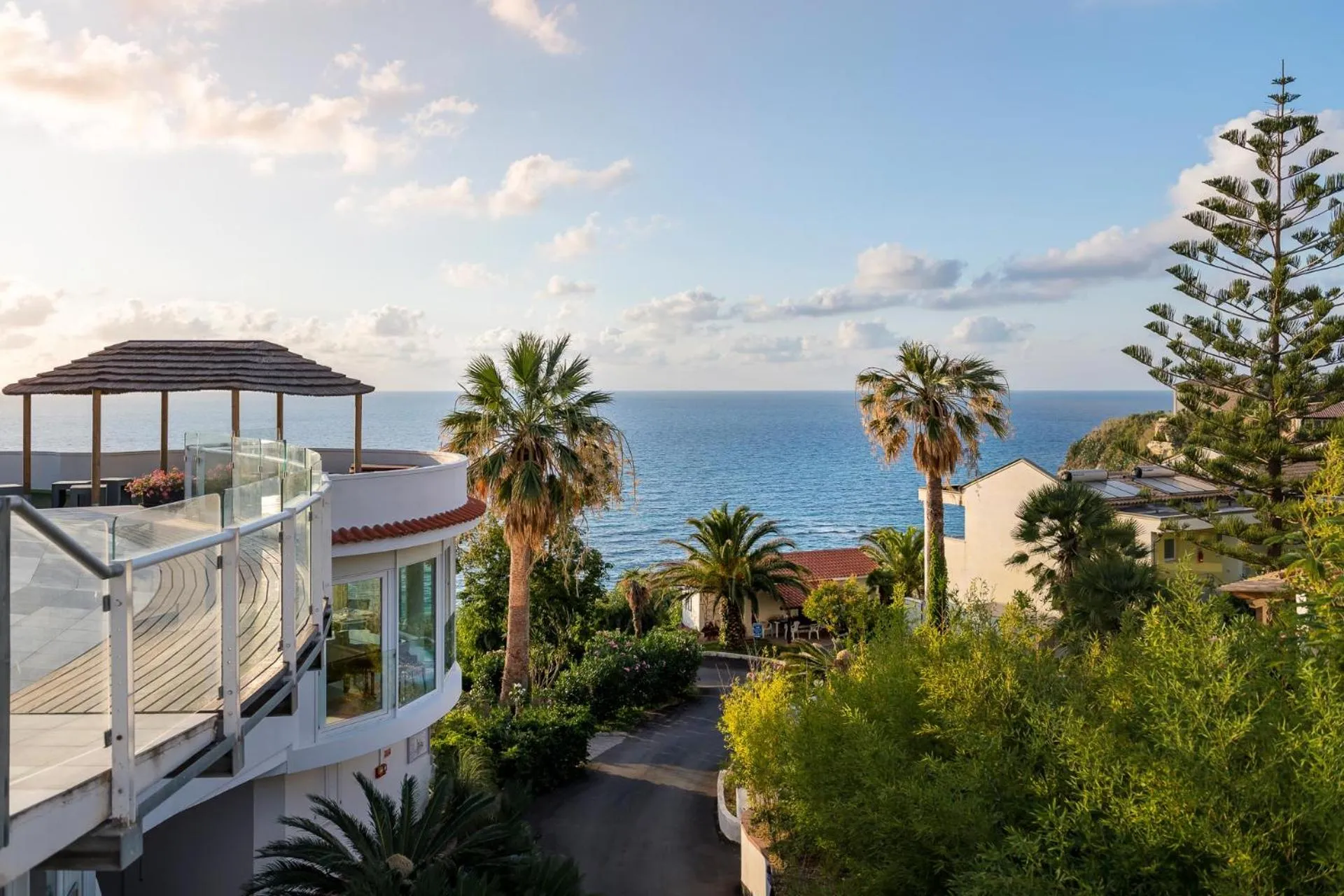 Balcony/Terrace in Hotel Villaggio Stromboli